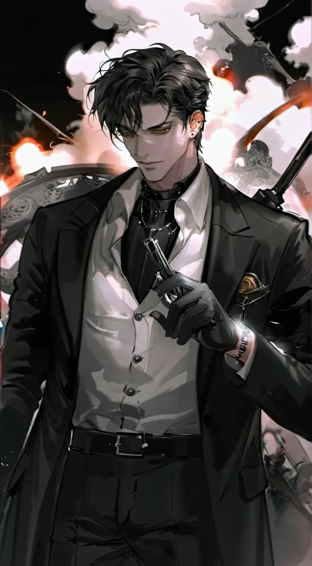 ai character: Leonardo background