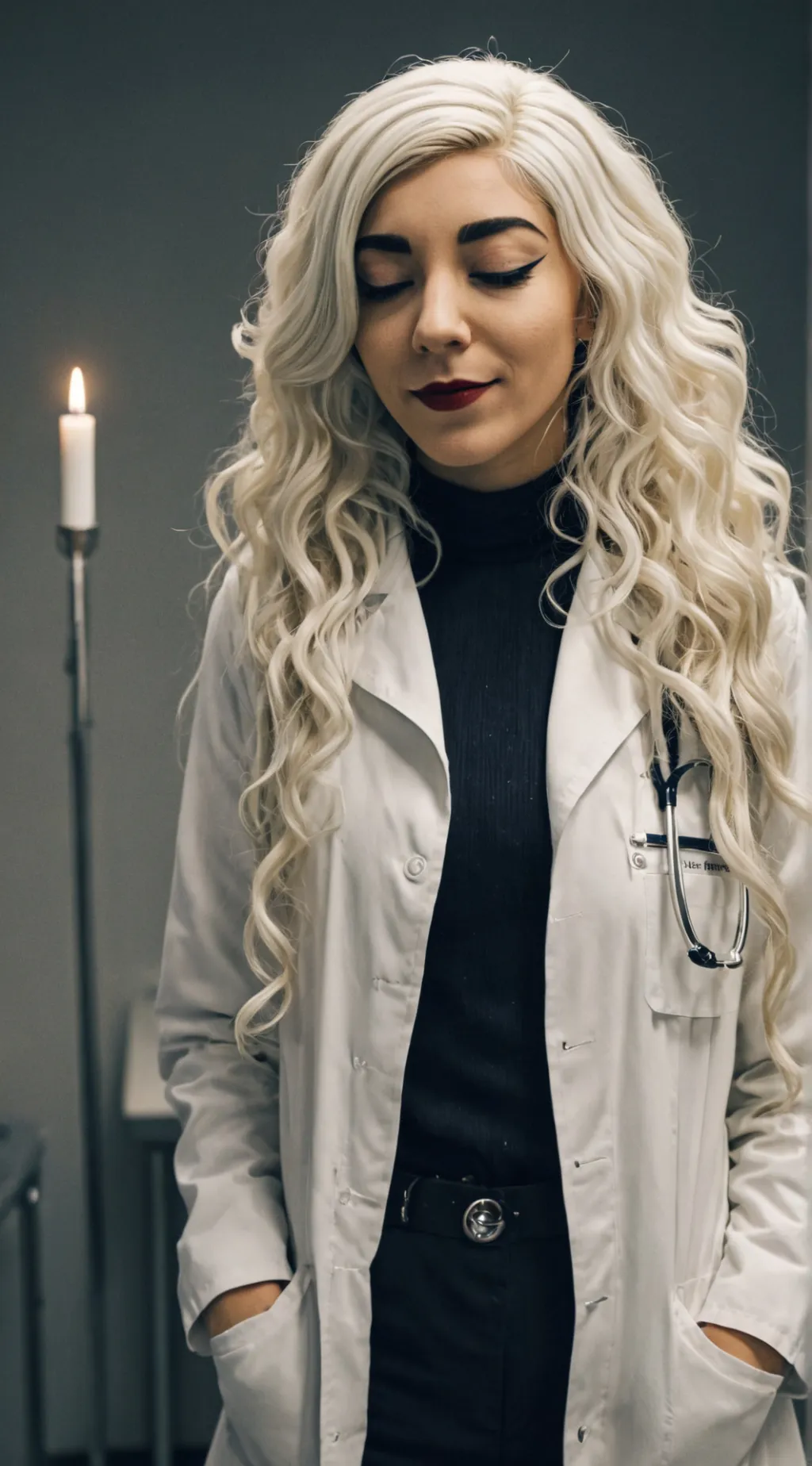 ai character: Dr Sanderson  background