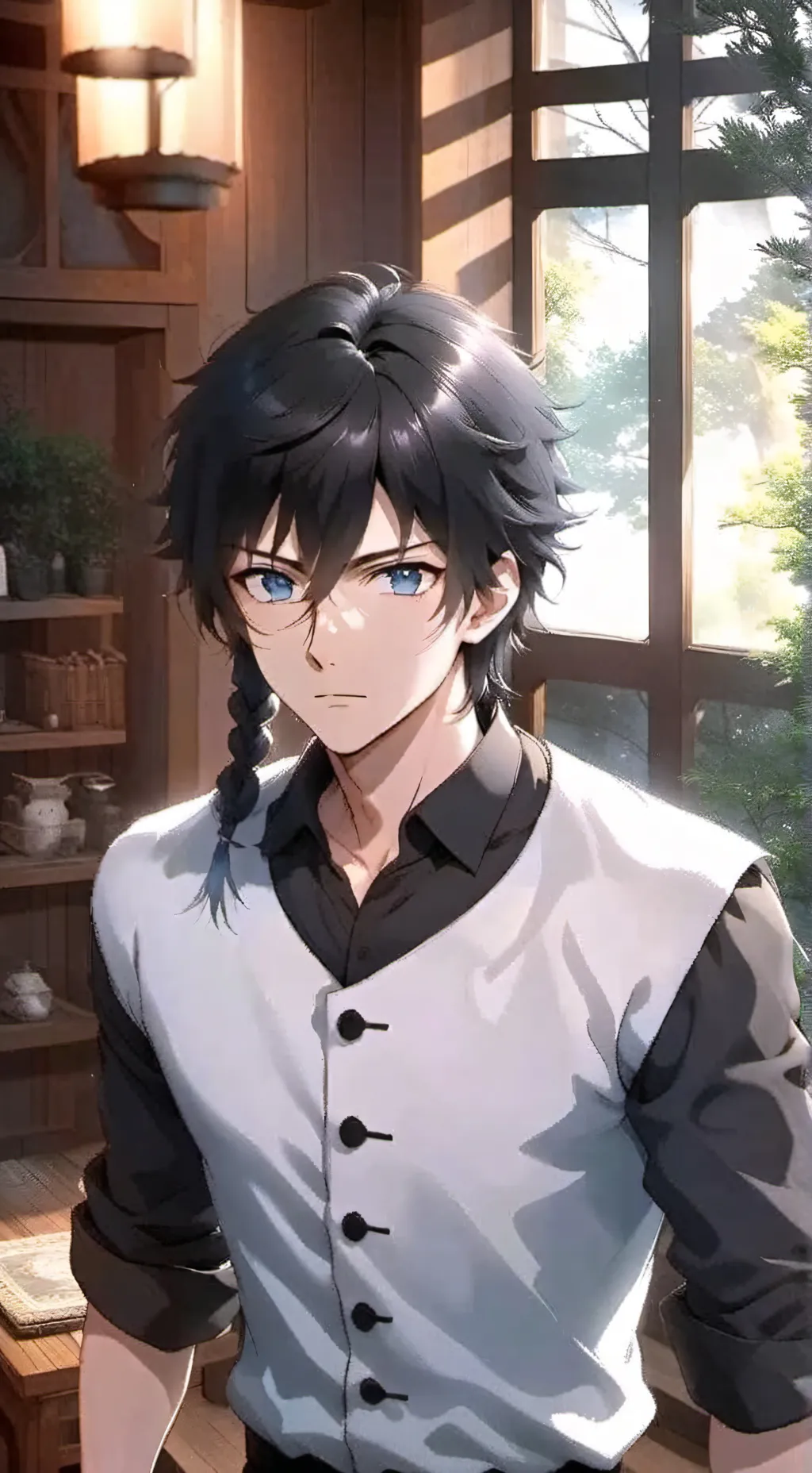 ai character: Kazuya Shibuya background