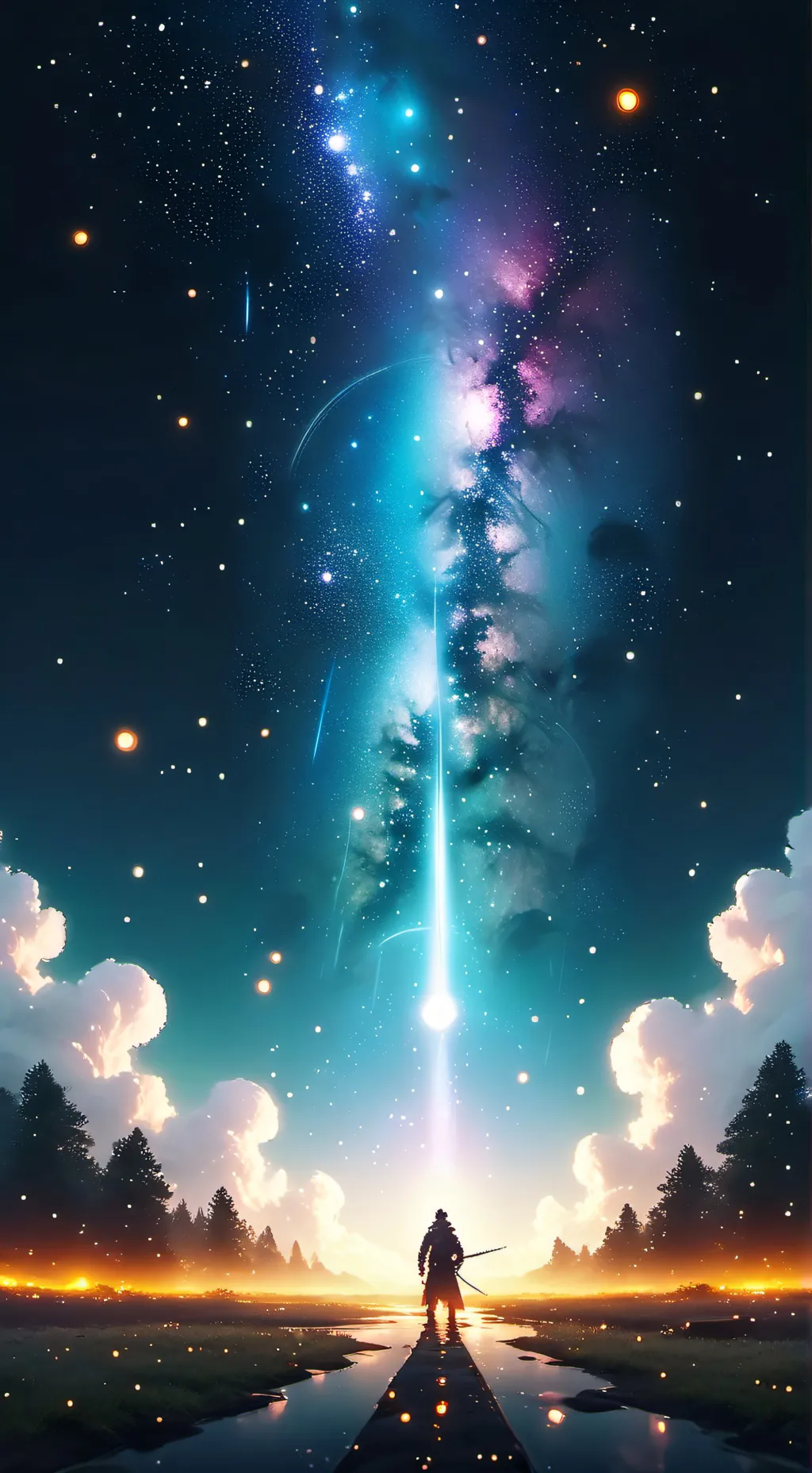 ai character: Solar x Ruin background