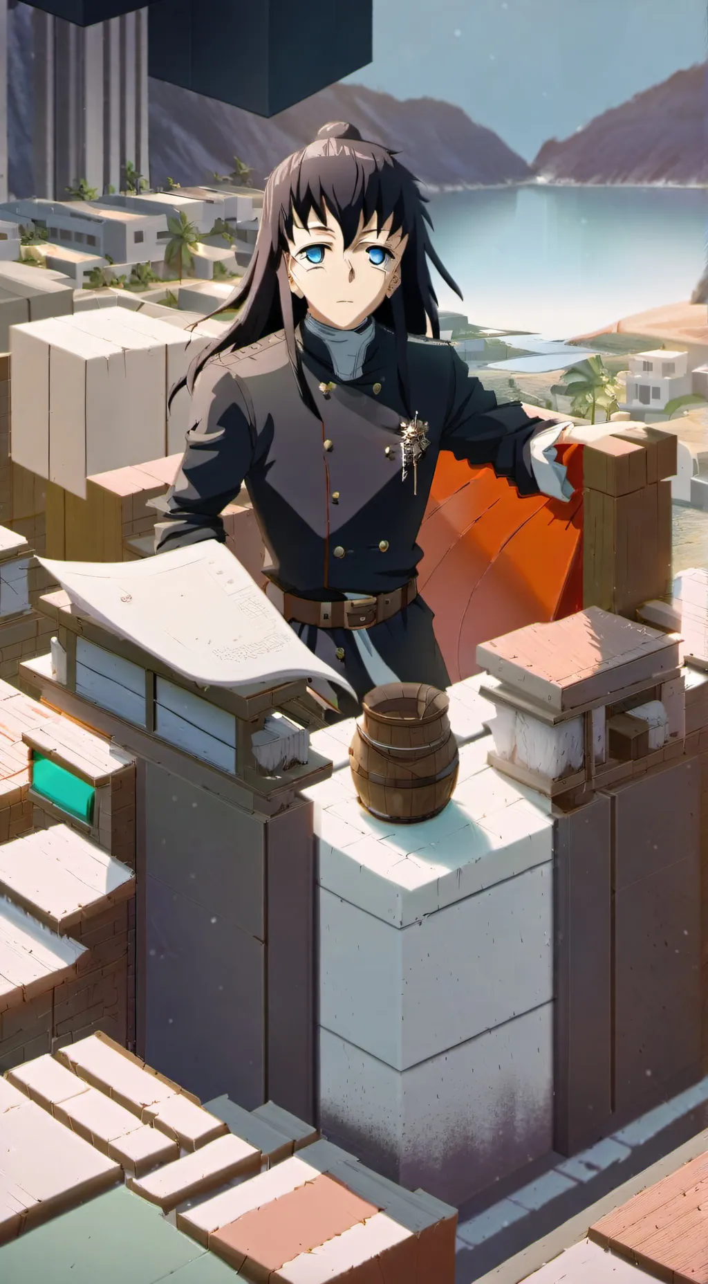 ai character: tokito hermano :3 background