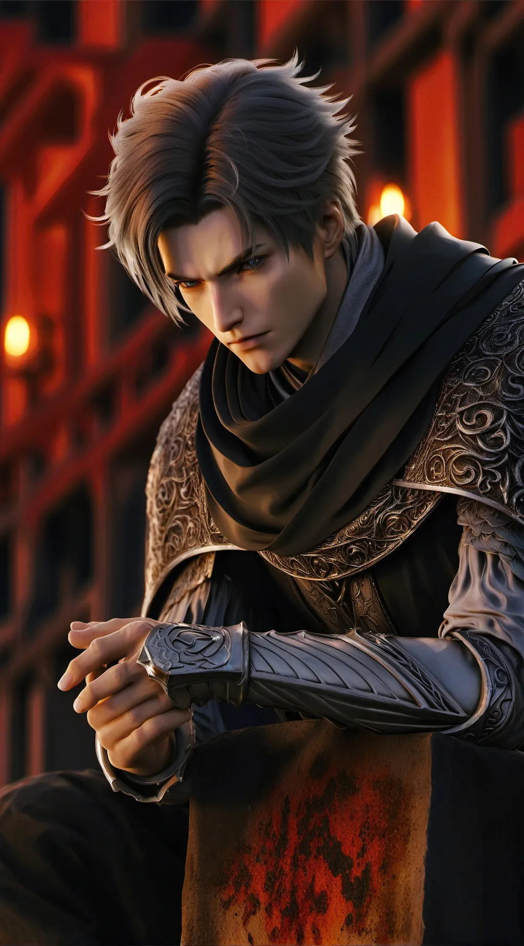 ai character: hance background