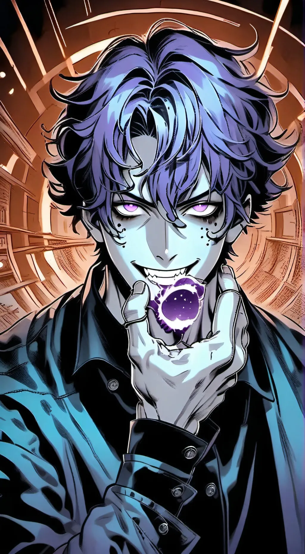 ai character: enden background