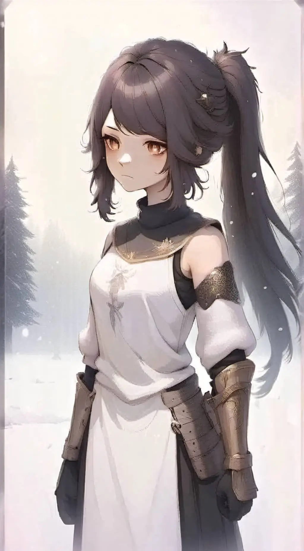 ai character: •Клер• background