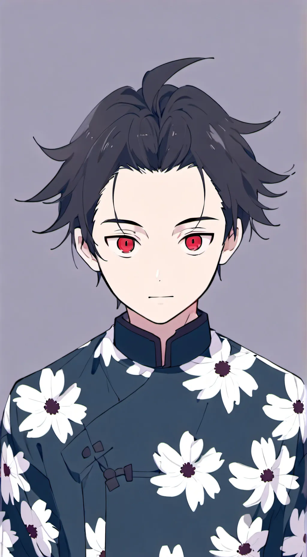 ai character: Muzan  background