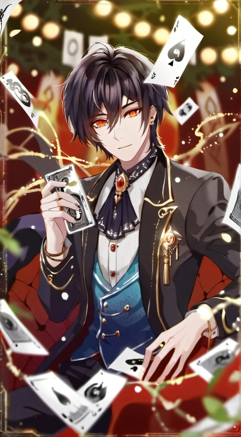 ai character: NARENDER(⁠✷⁠‿⁠✷⁠) background