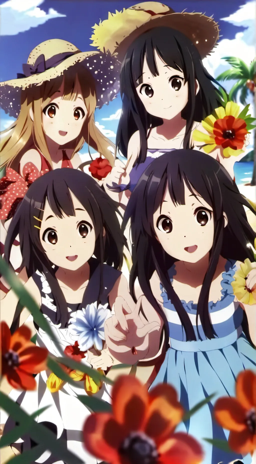 ai character: Blackpink background