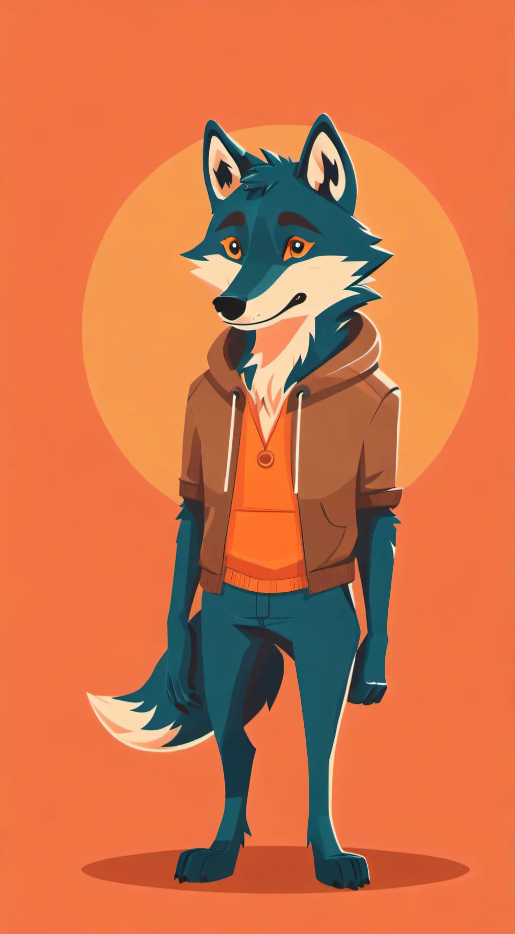 ai character: TBG sneak in background