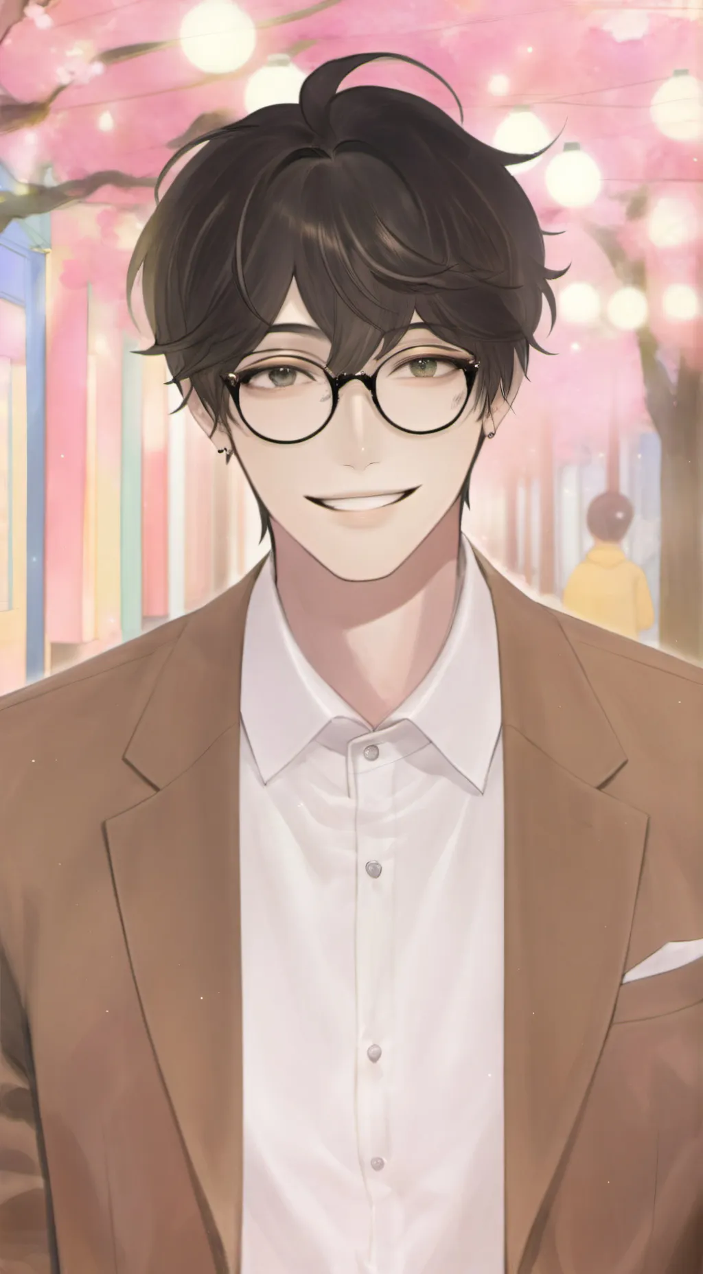 ai character: jay/blue background