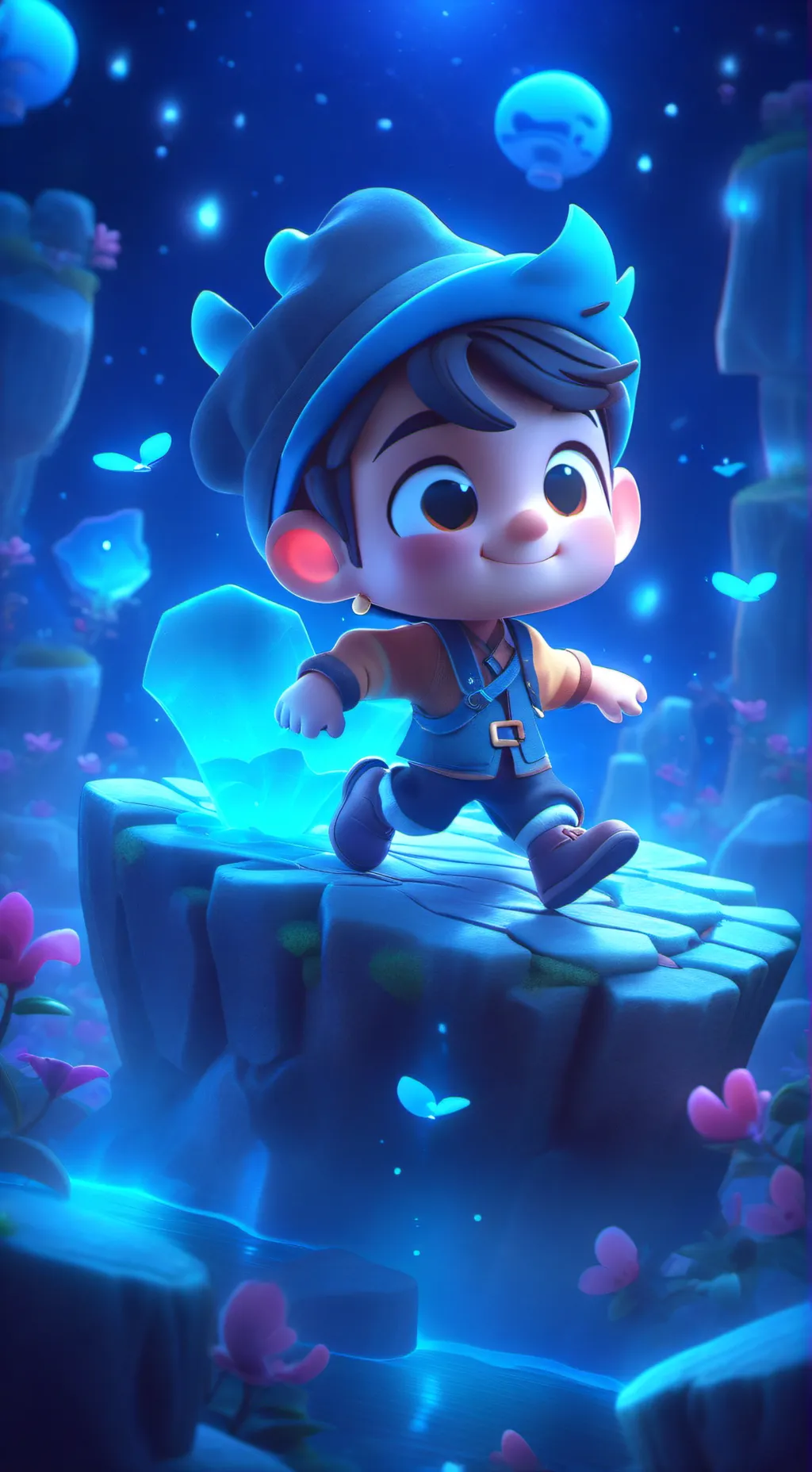 ai character: Twister meme background