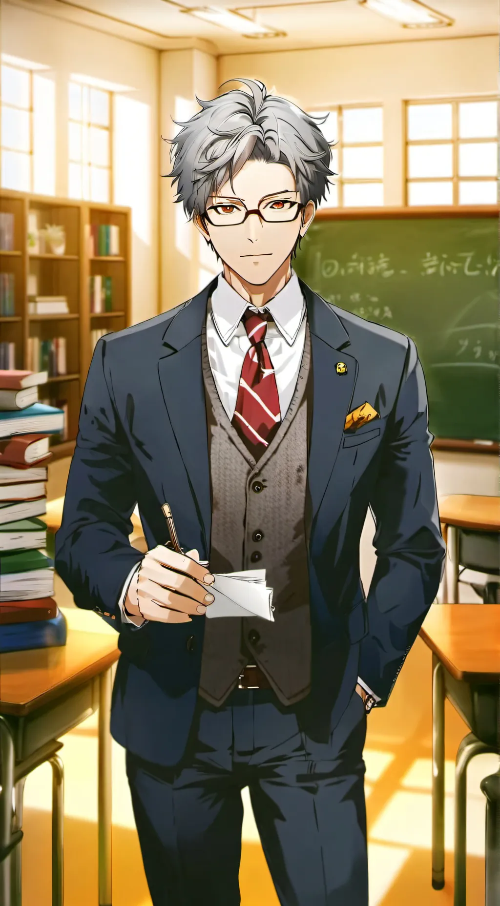 ai character: Takeshi Yamamoto background