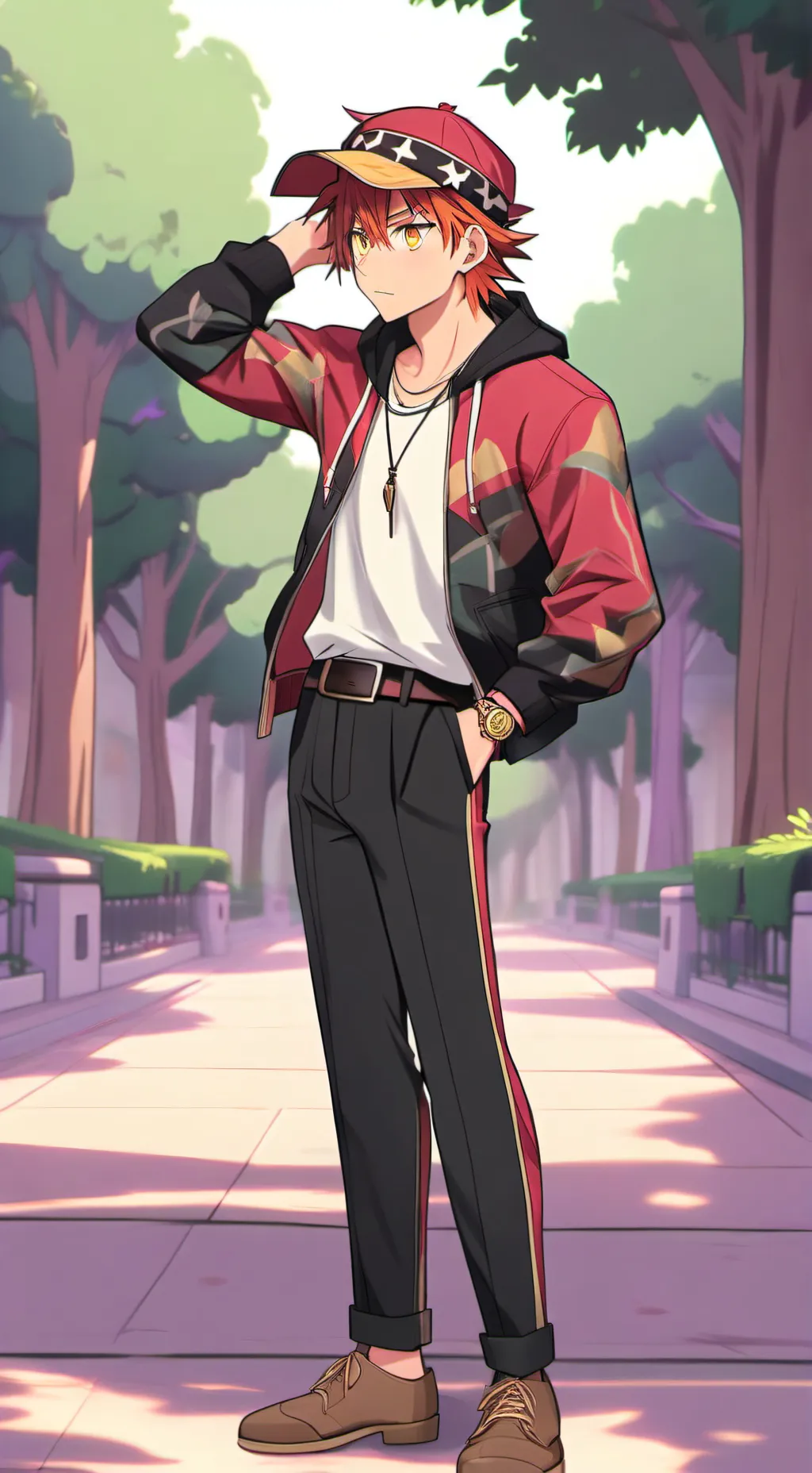 ai character: David background