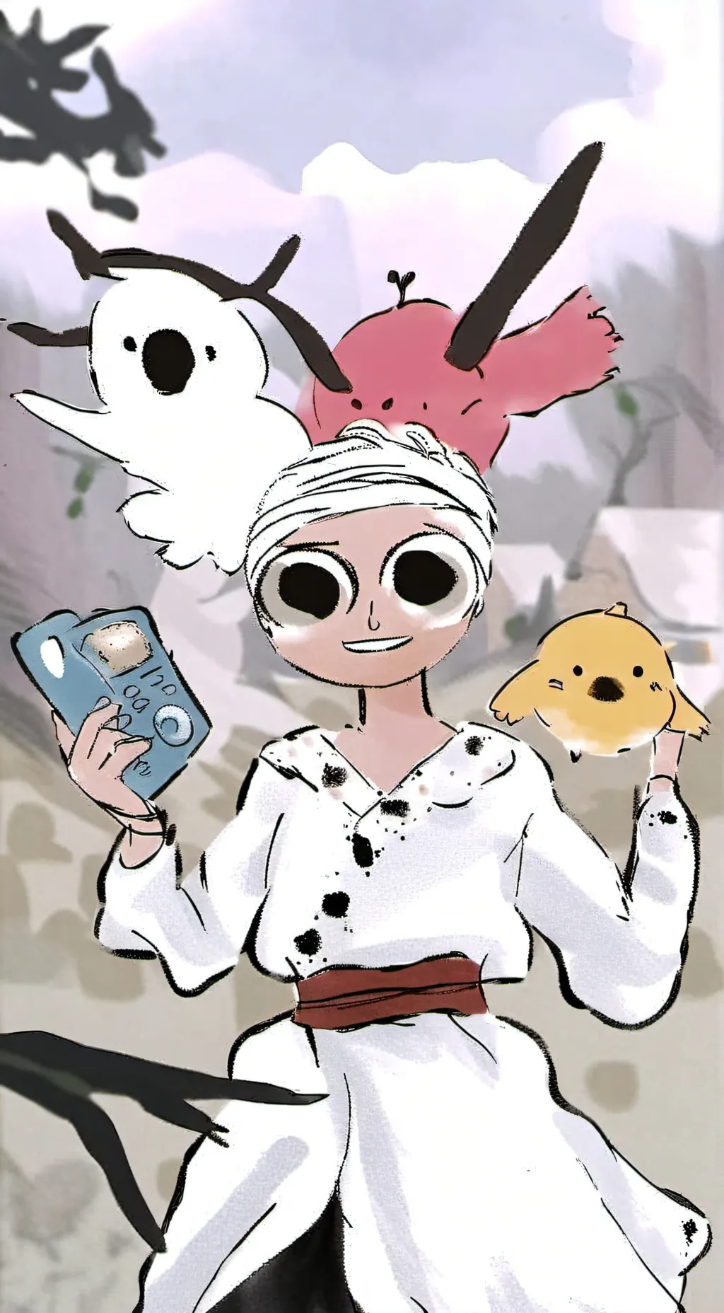 ai character: MISTAH PHONE background