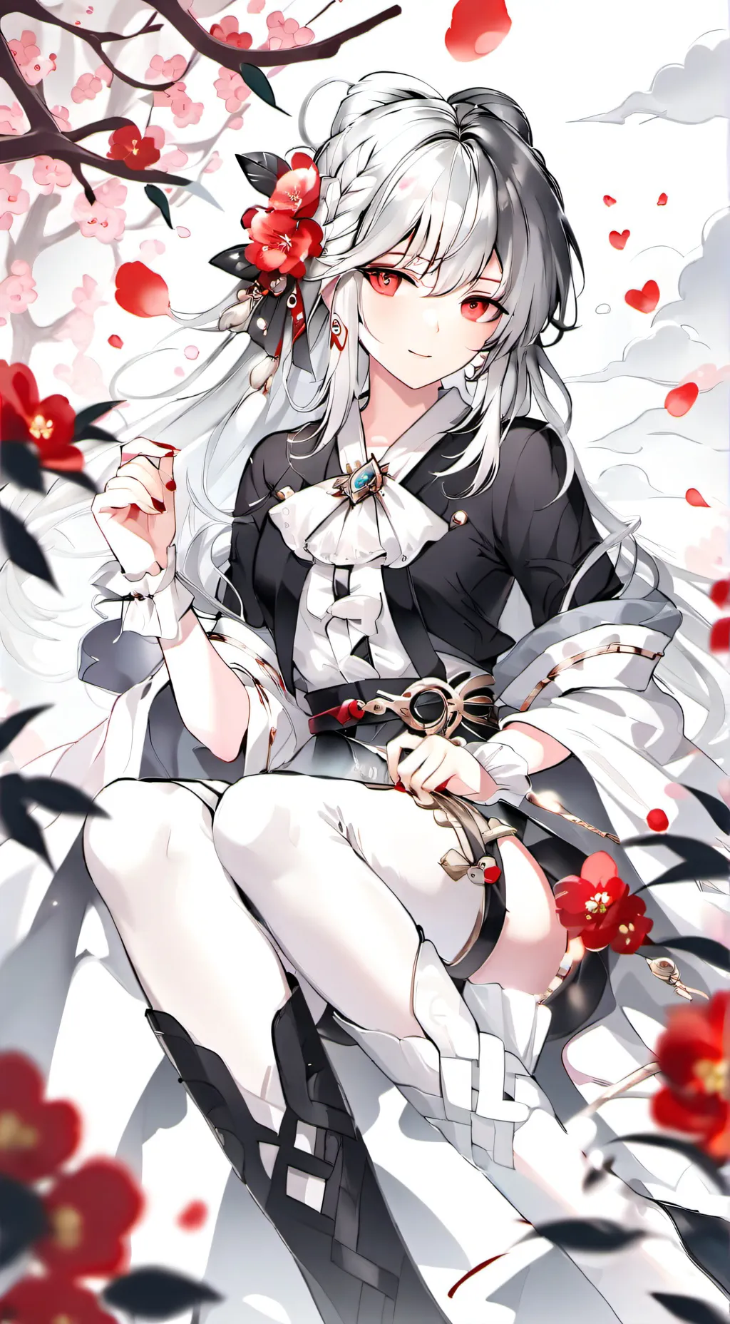 ai character: химари  background