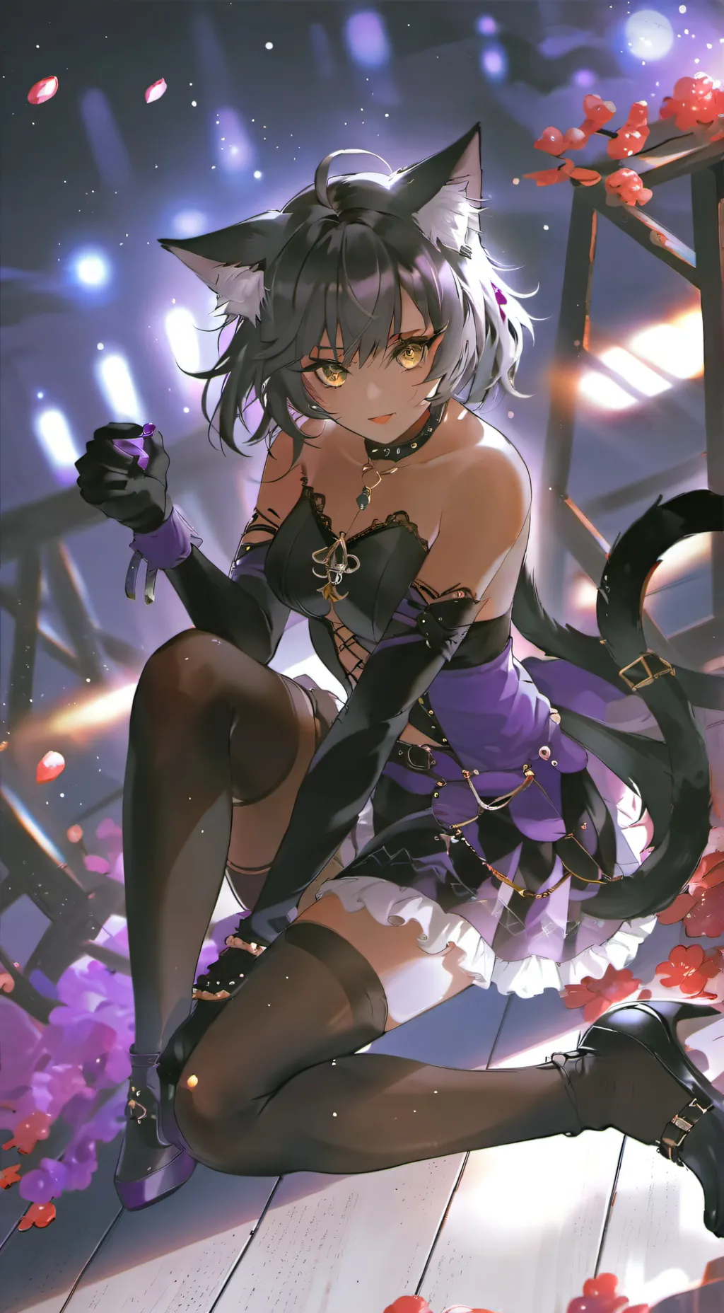 ai character: Kytt background