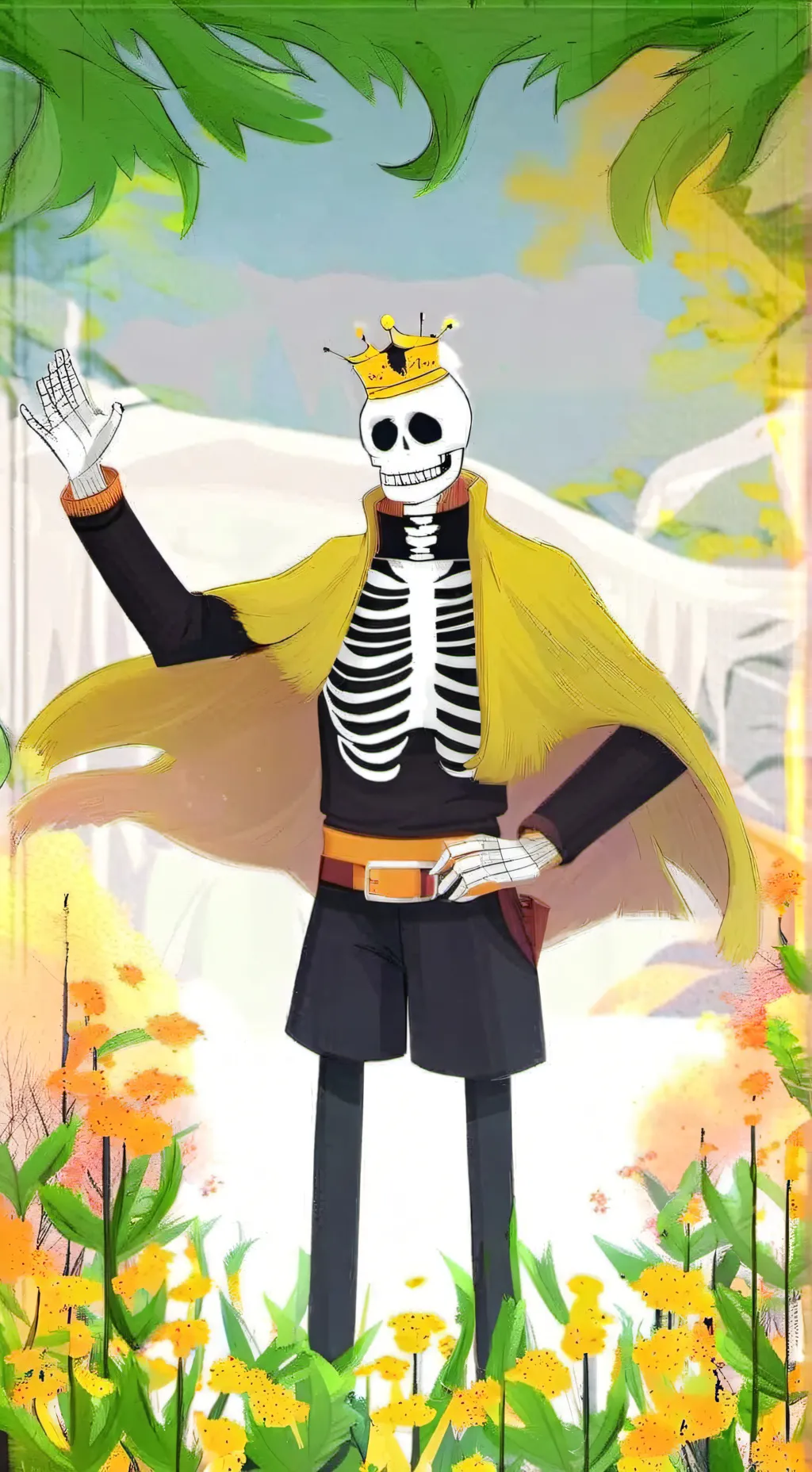 ai character: dream sans background