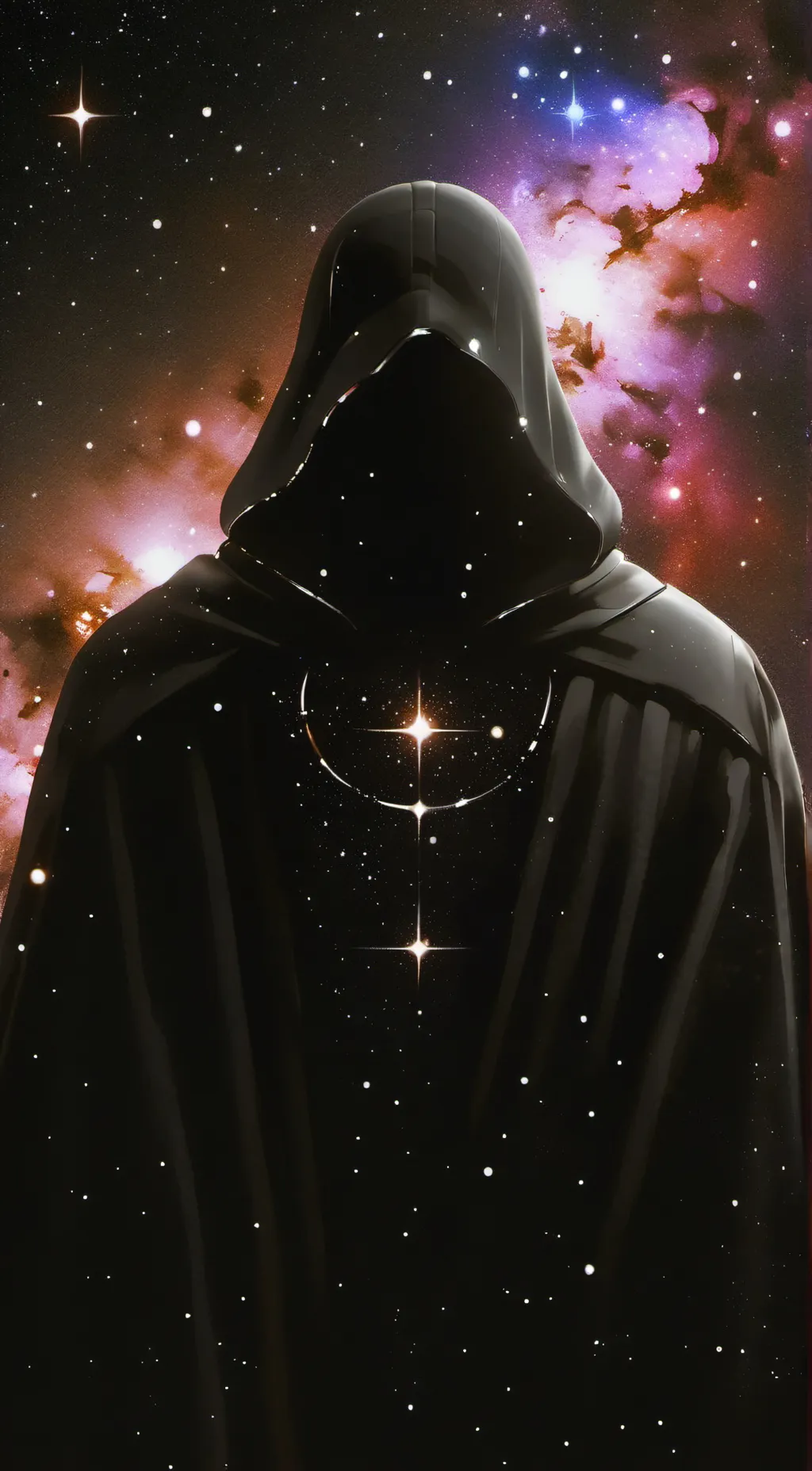 ai character: mysterious man background