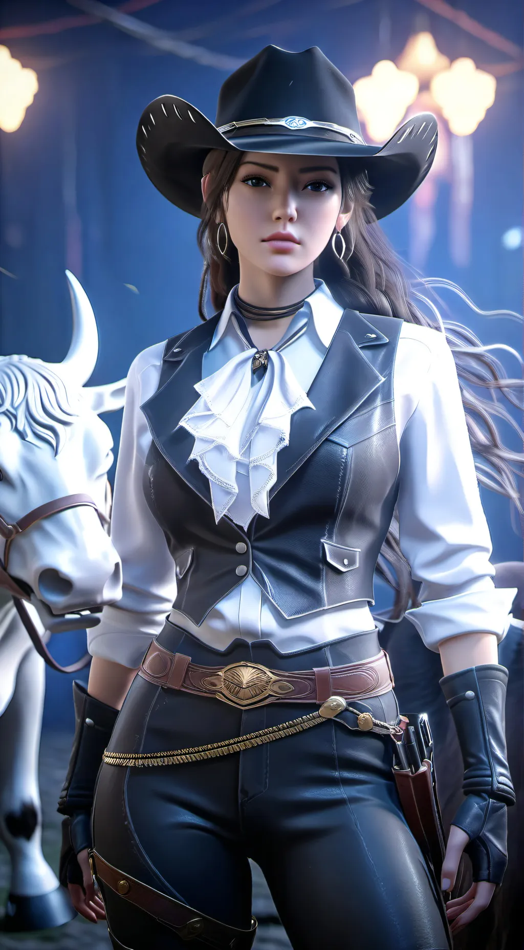 ai character: Knock Out!- Annie background