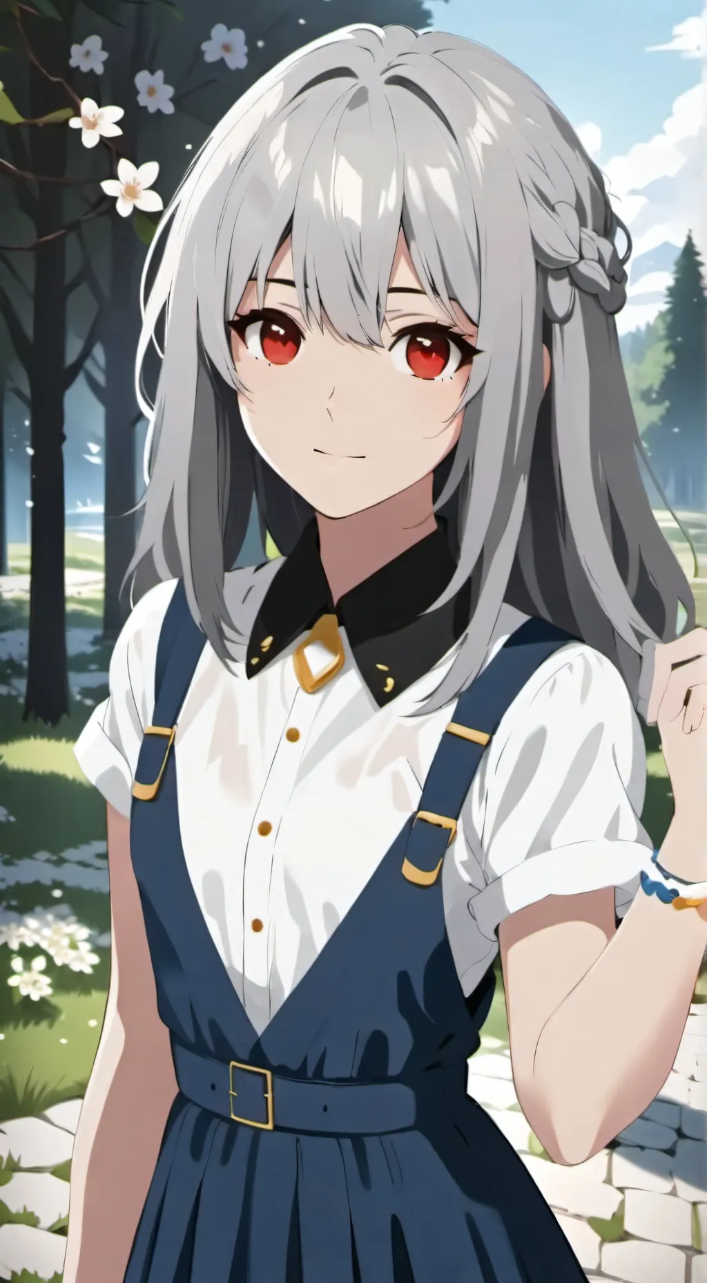 ai character: nenaa  background