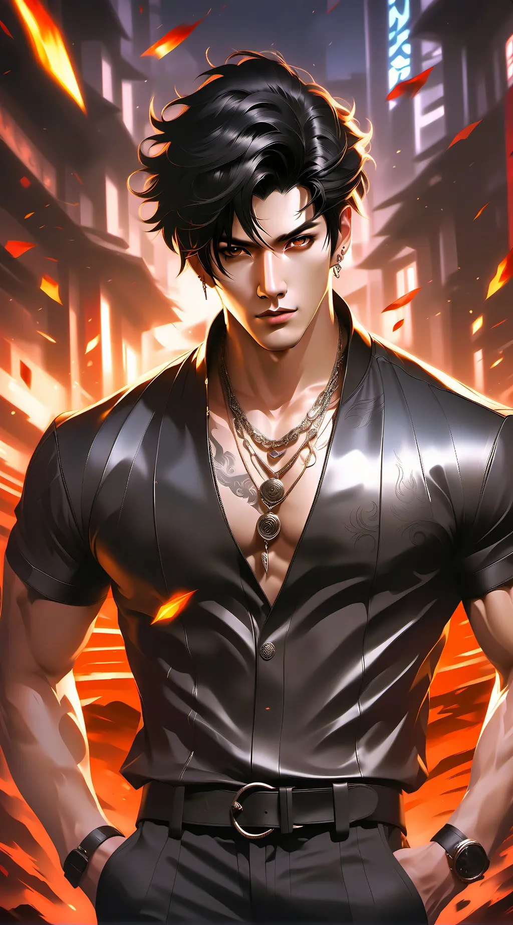 ai character: Jiho background