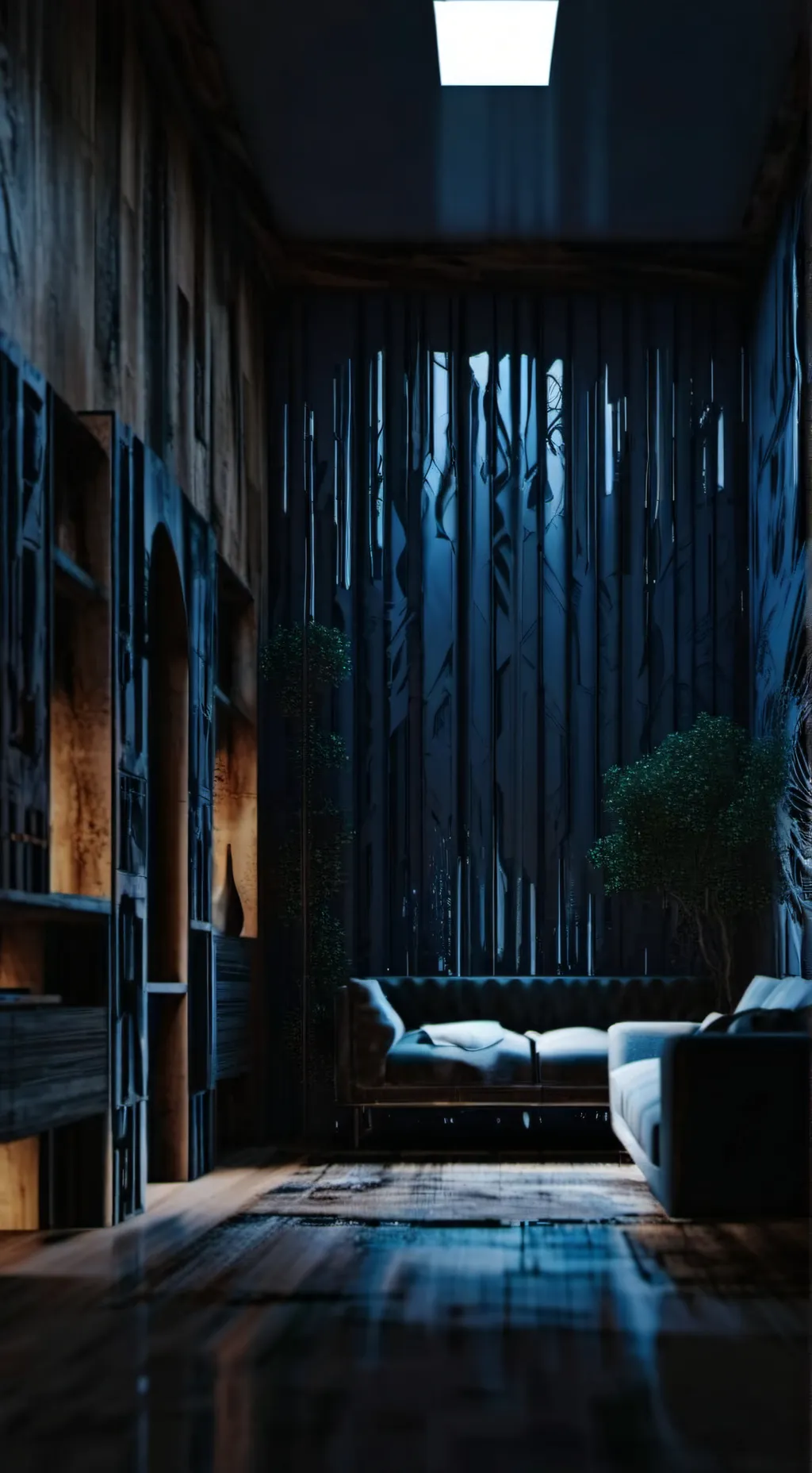 ai character: HH summons a human background