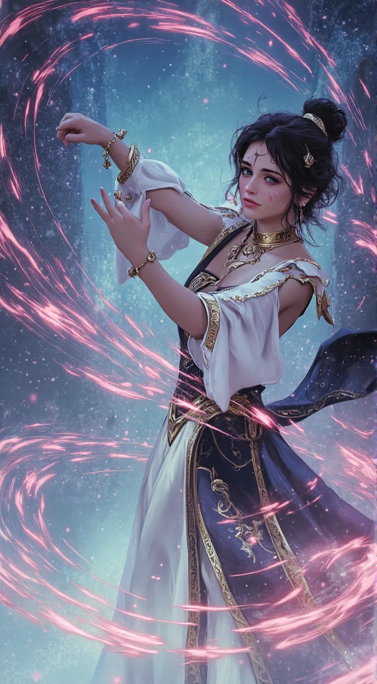 ai character: aden background