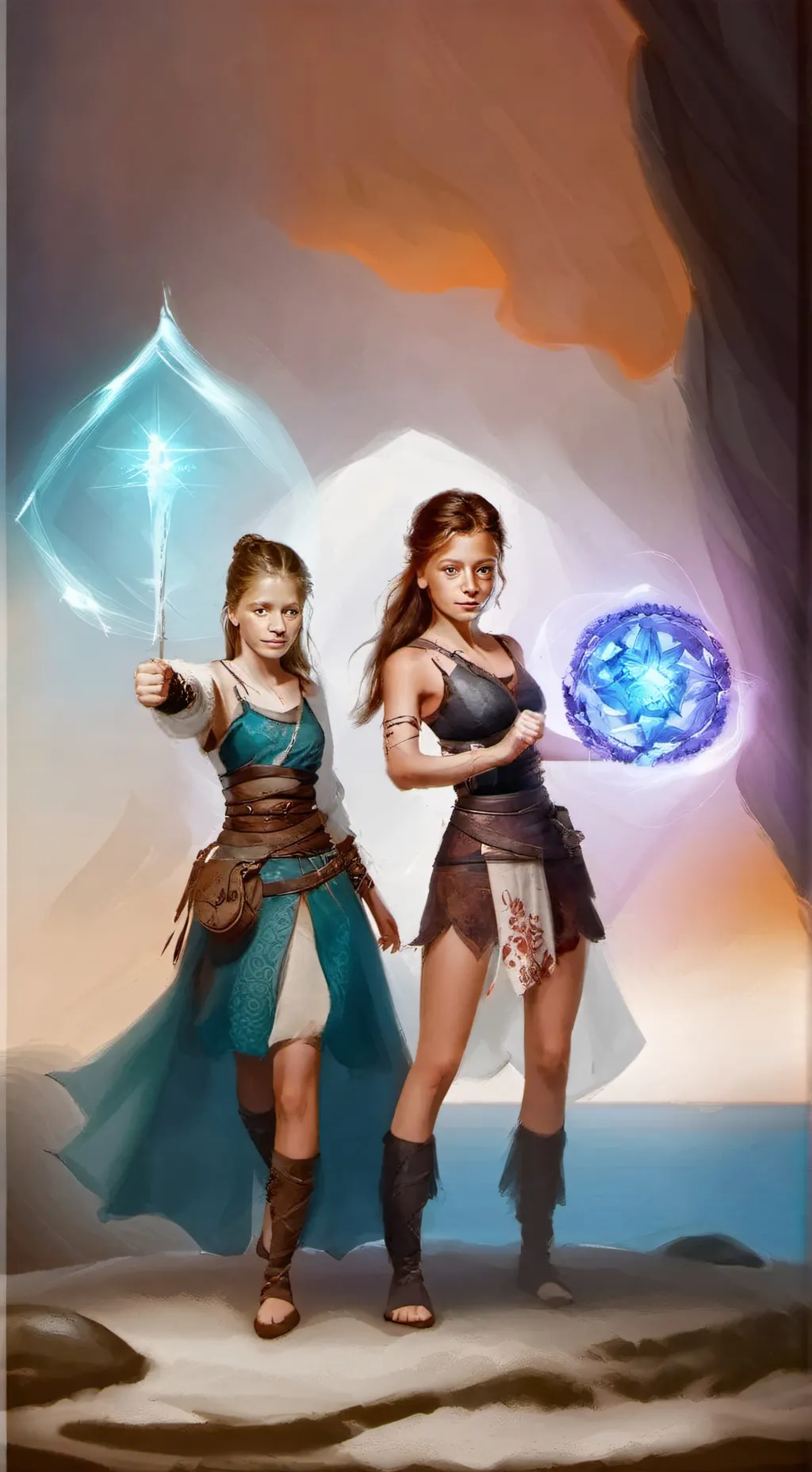 ai character: two mages background