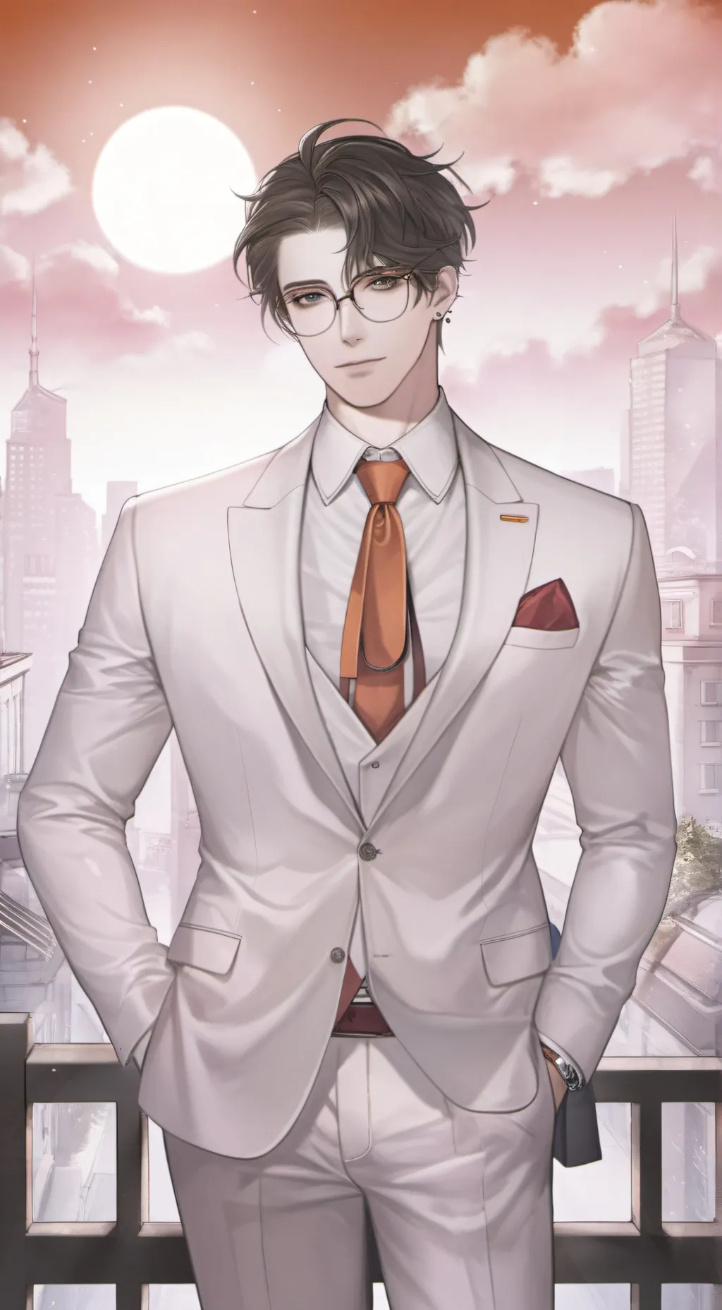 ai character: King of angels background