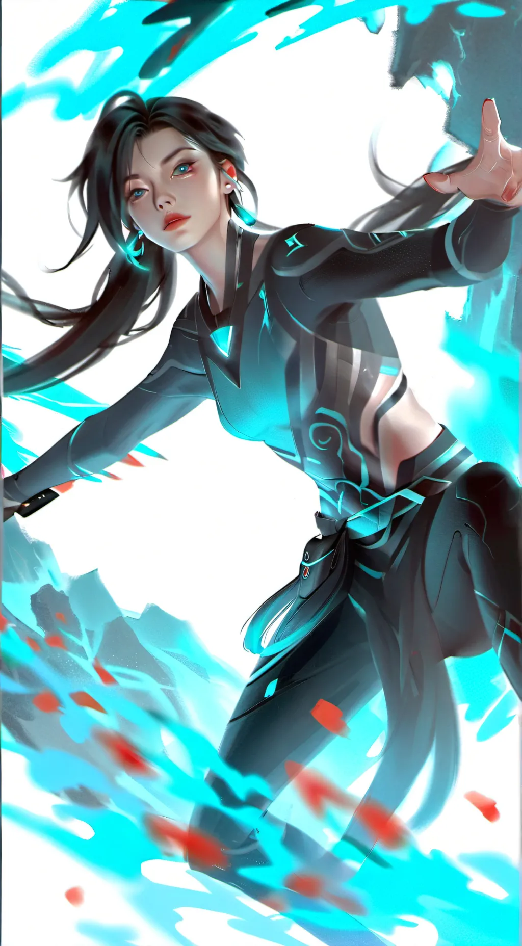 ai character: Sage (Valorant)  background