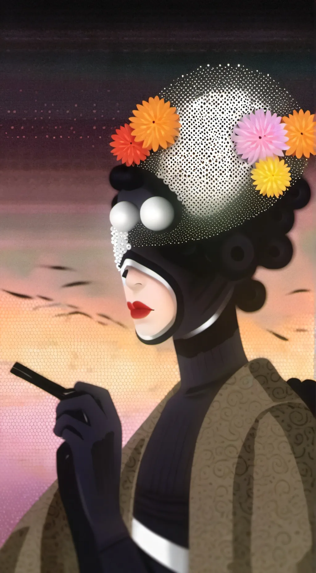 ai character: CRINGE METER background