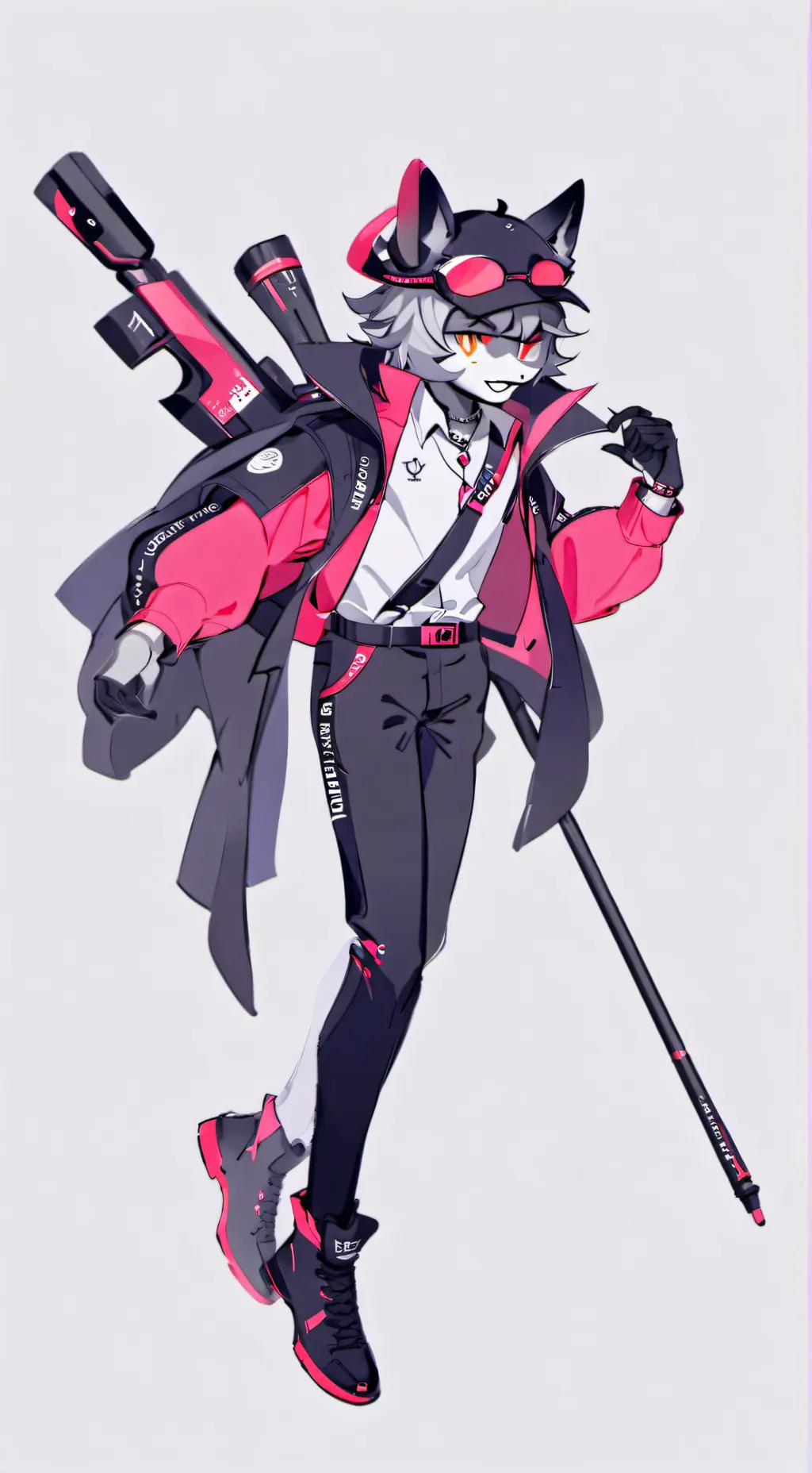 ai character: Zak  background