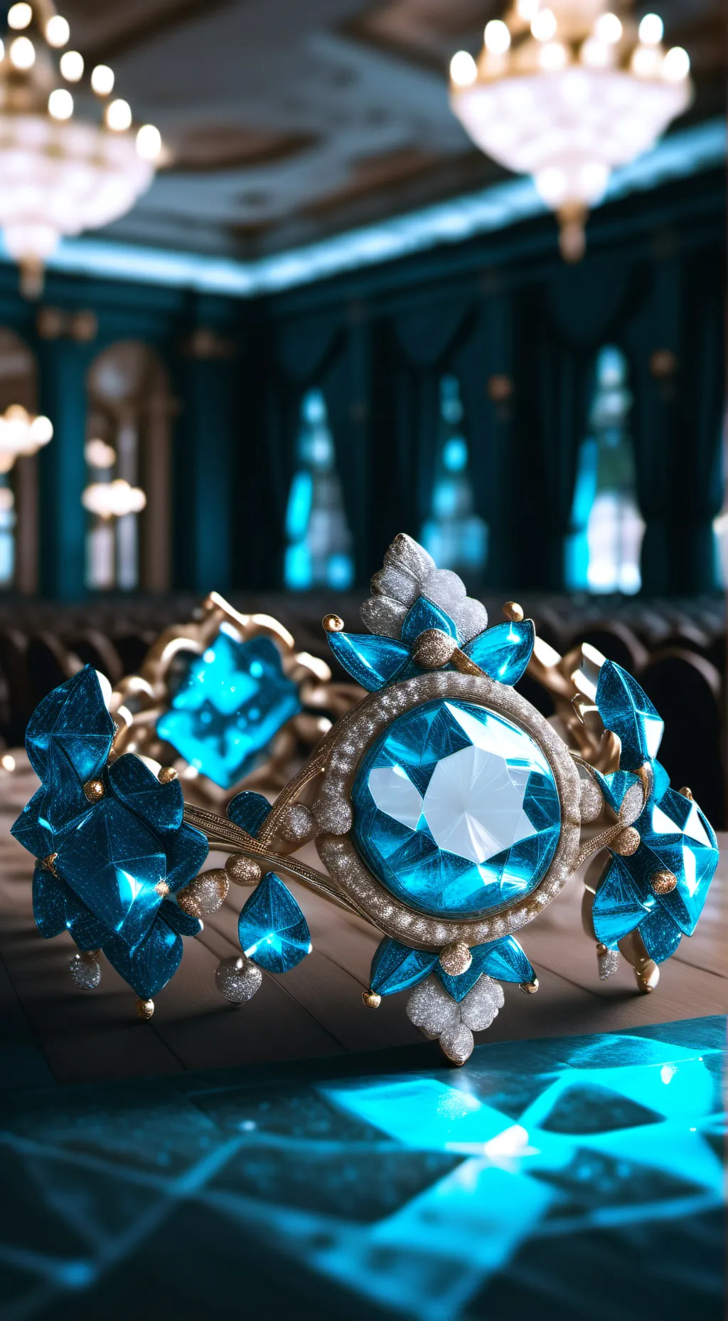 ai character: Uppermoons ball background