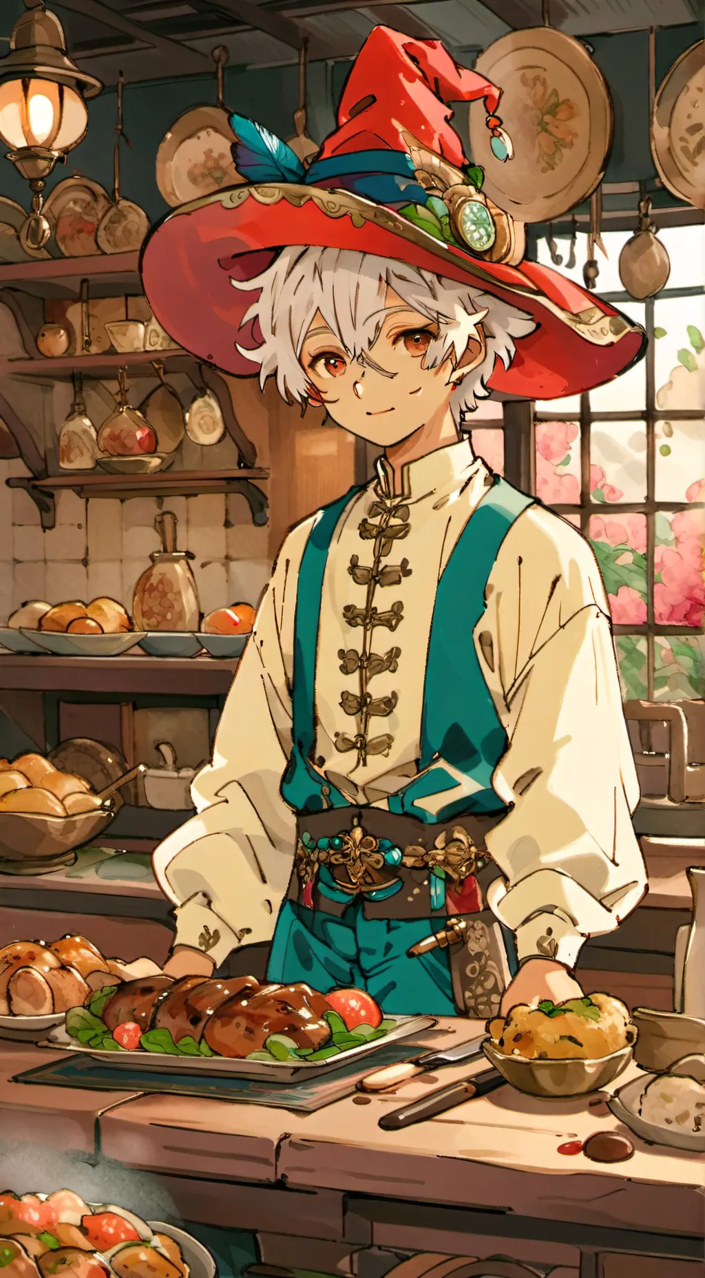 ai character: wachinango background