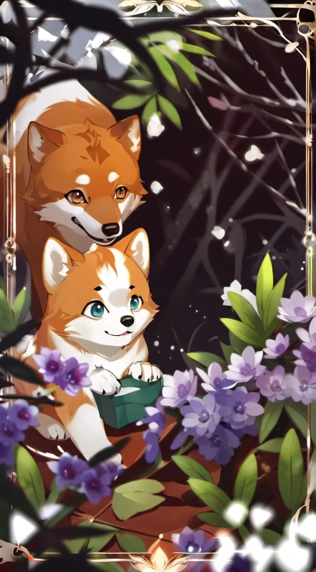 ai character: catnap x dogday background