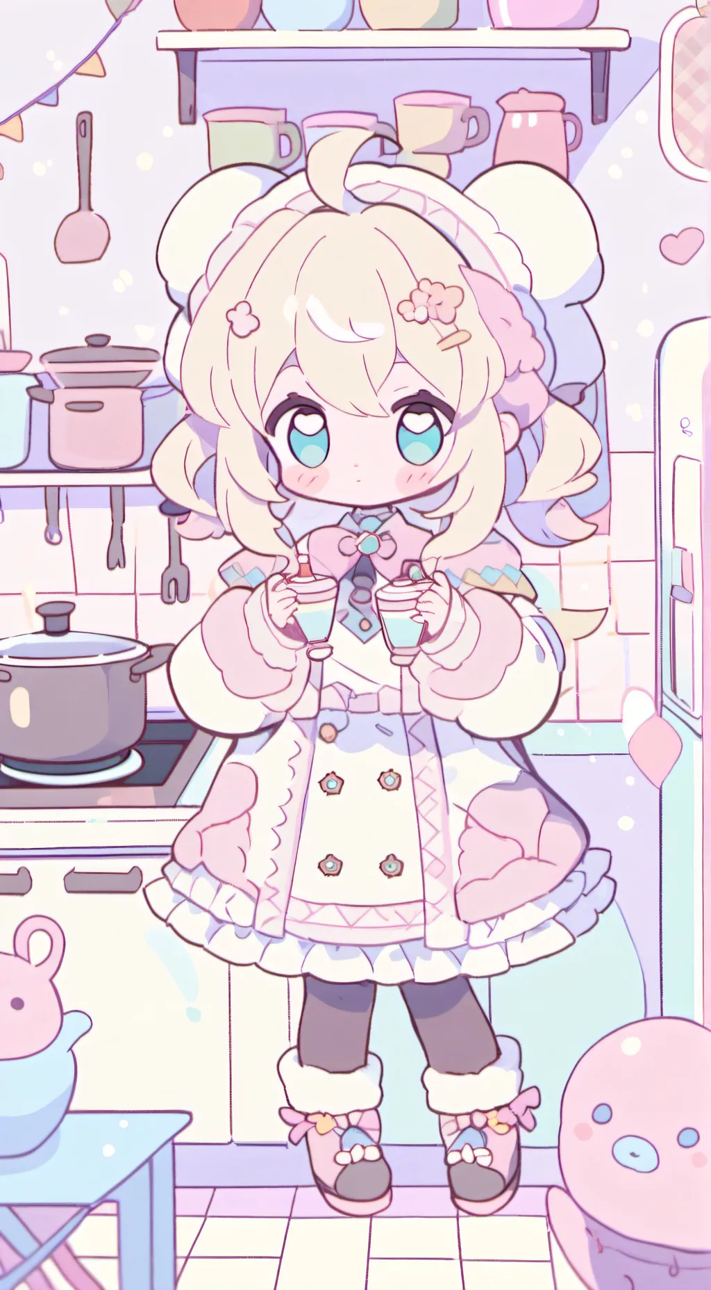 ai character: Fpe is gonna cook! background