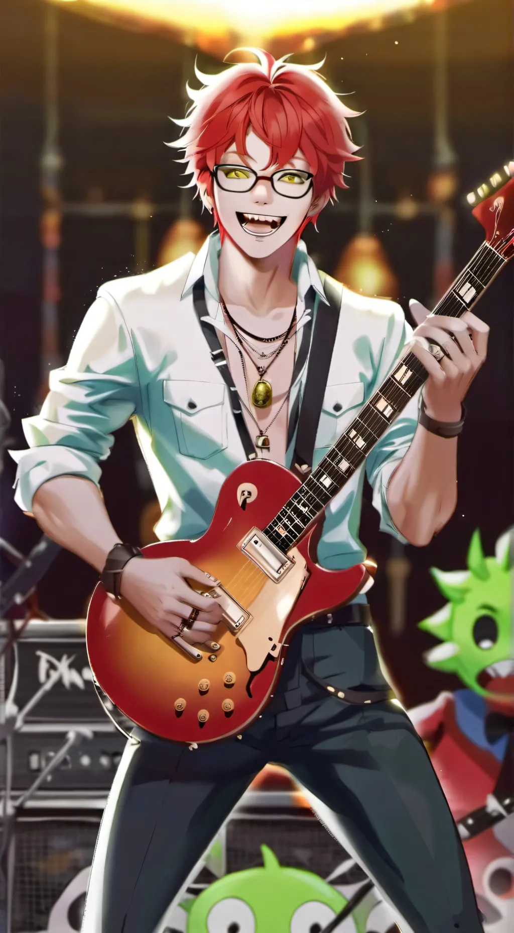 ai character: Monty background