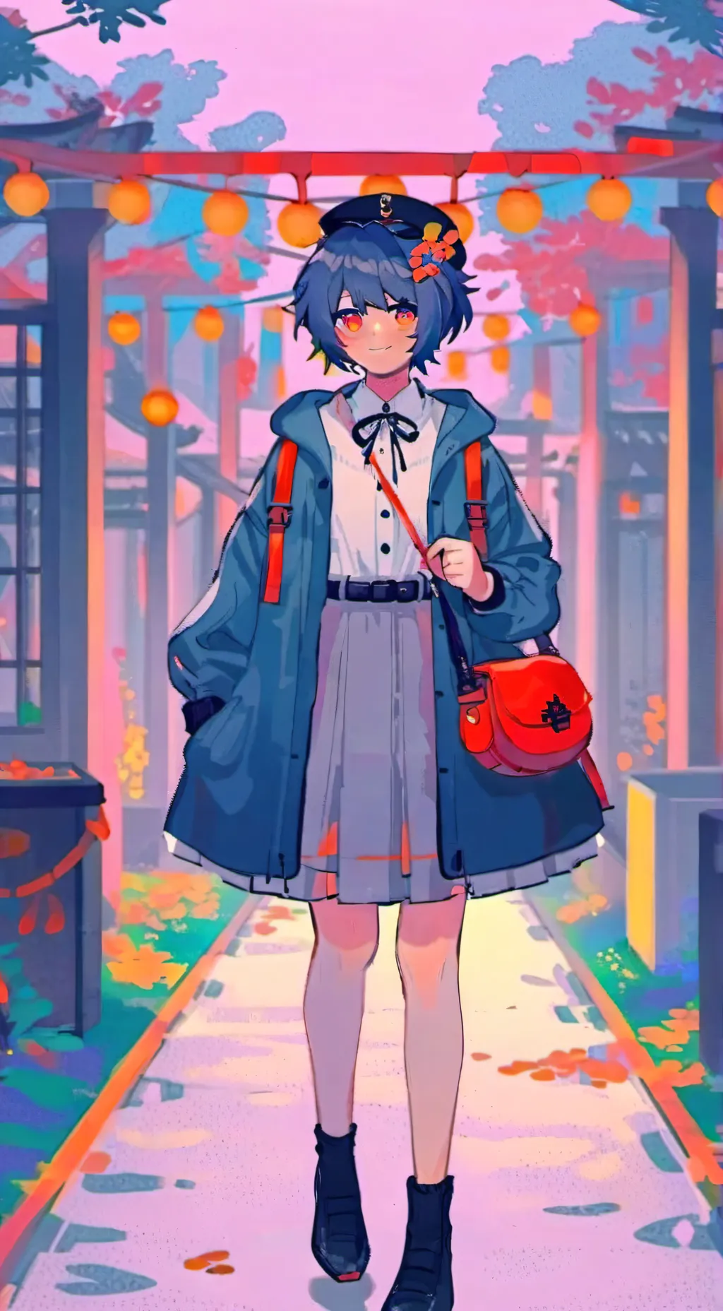 ai character: Anniston Fern background