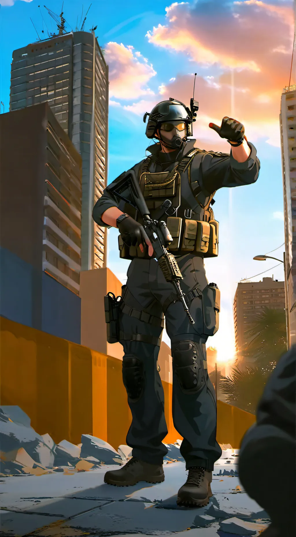 ai character: Cod (team up) background