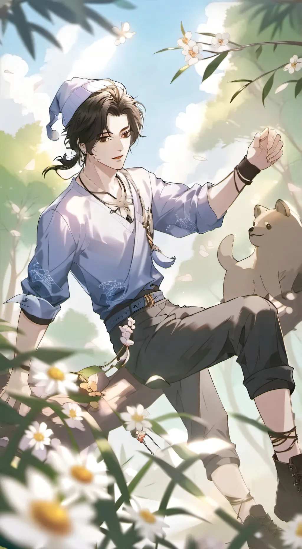 ai character: ska military background