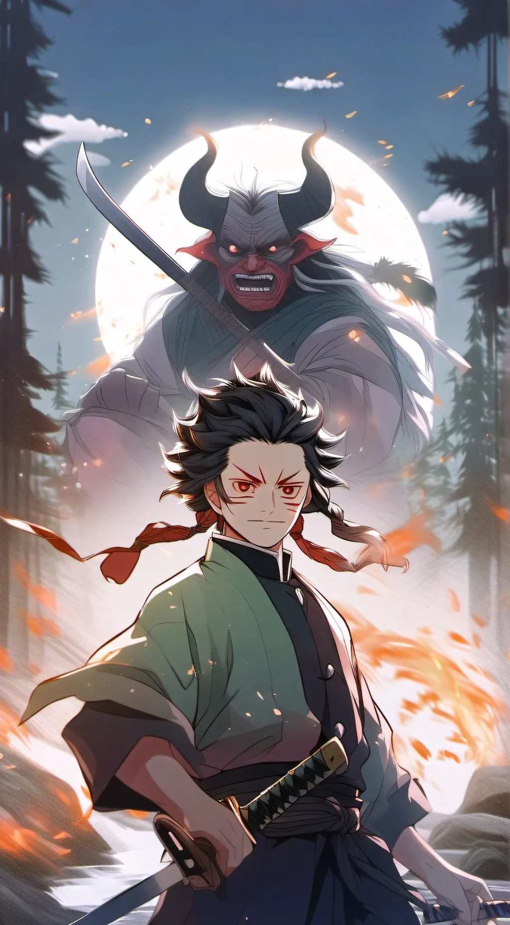 ai character: kny pick me background