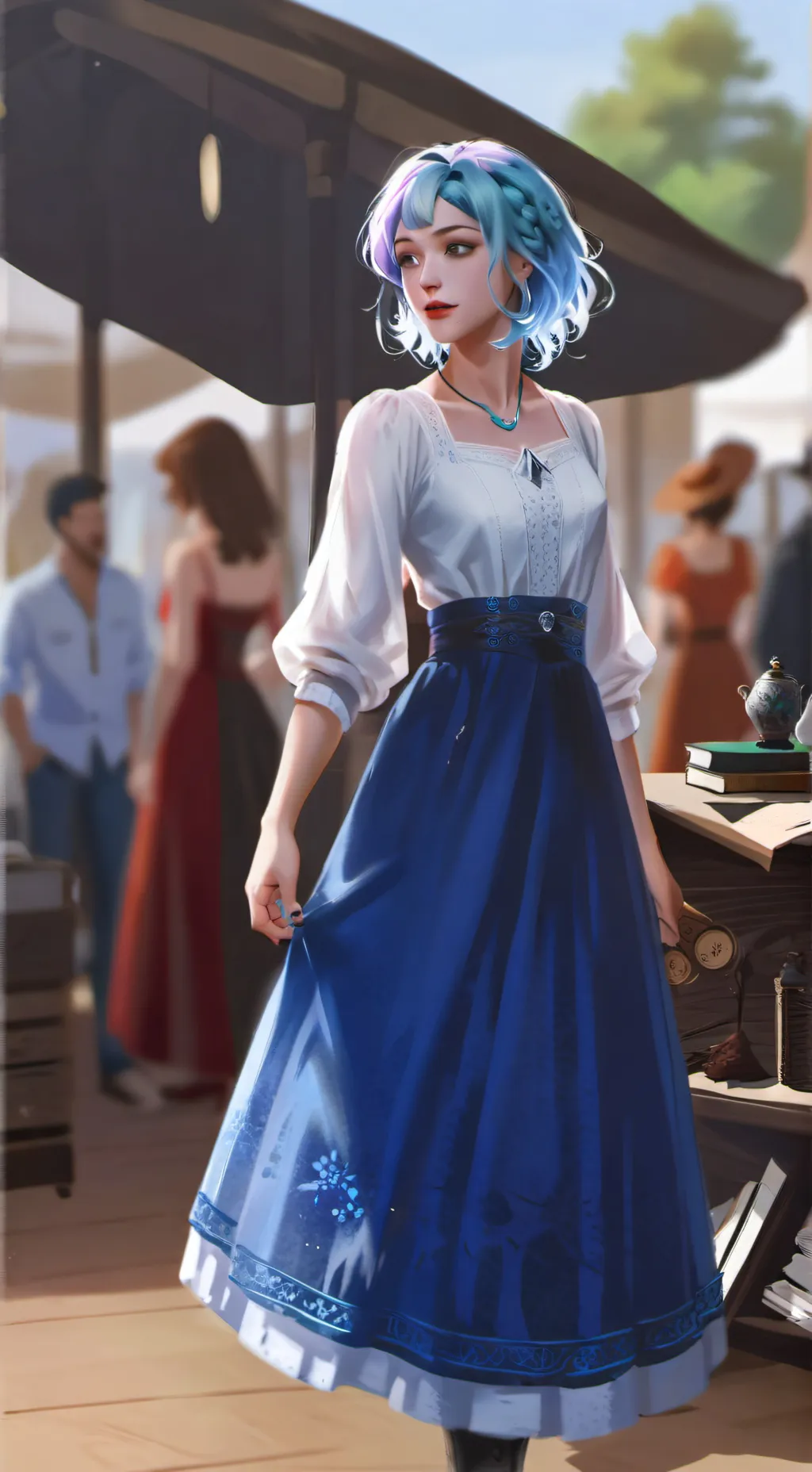 ai character: Mia background