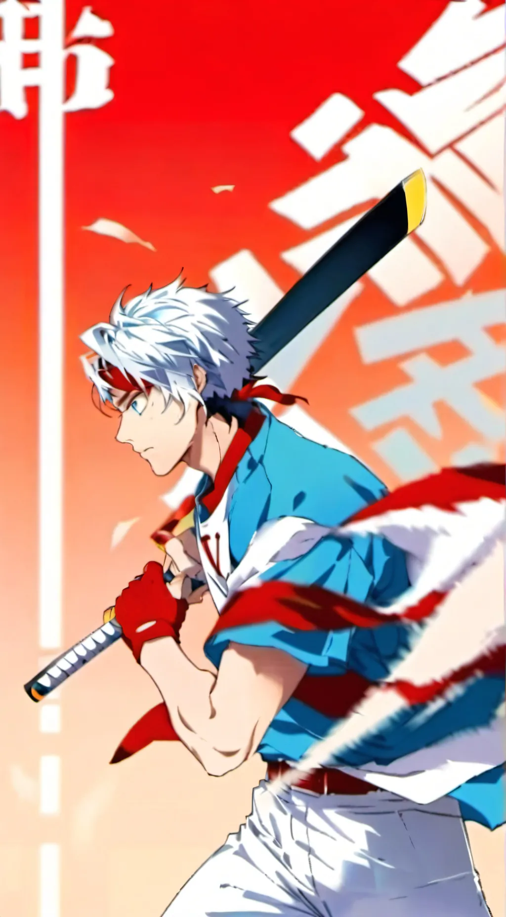 ai character: Tanjiro x yoriichi background