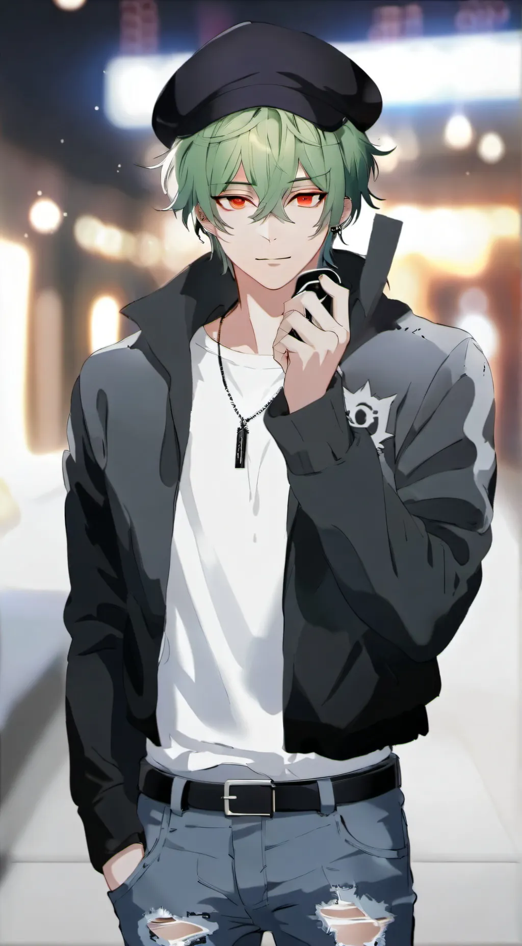 ai character: Mark background