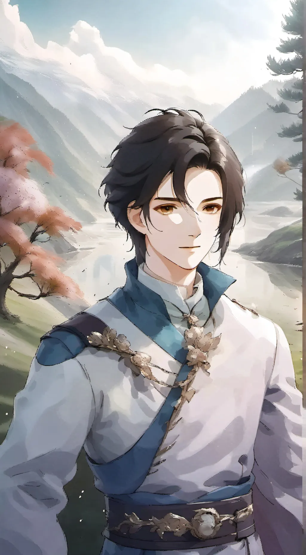 ai character: Luca background