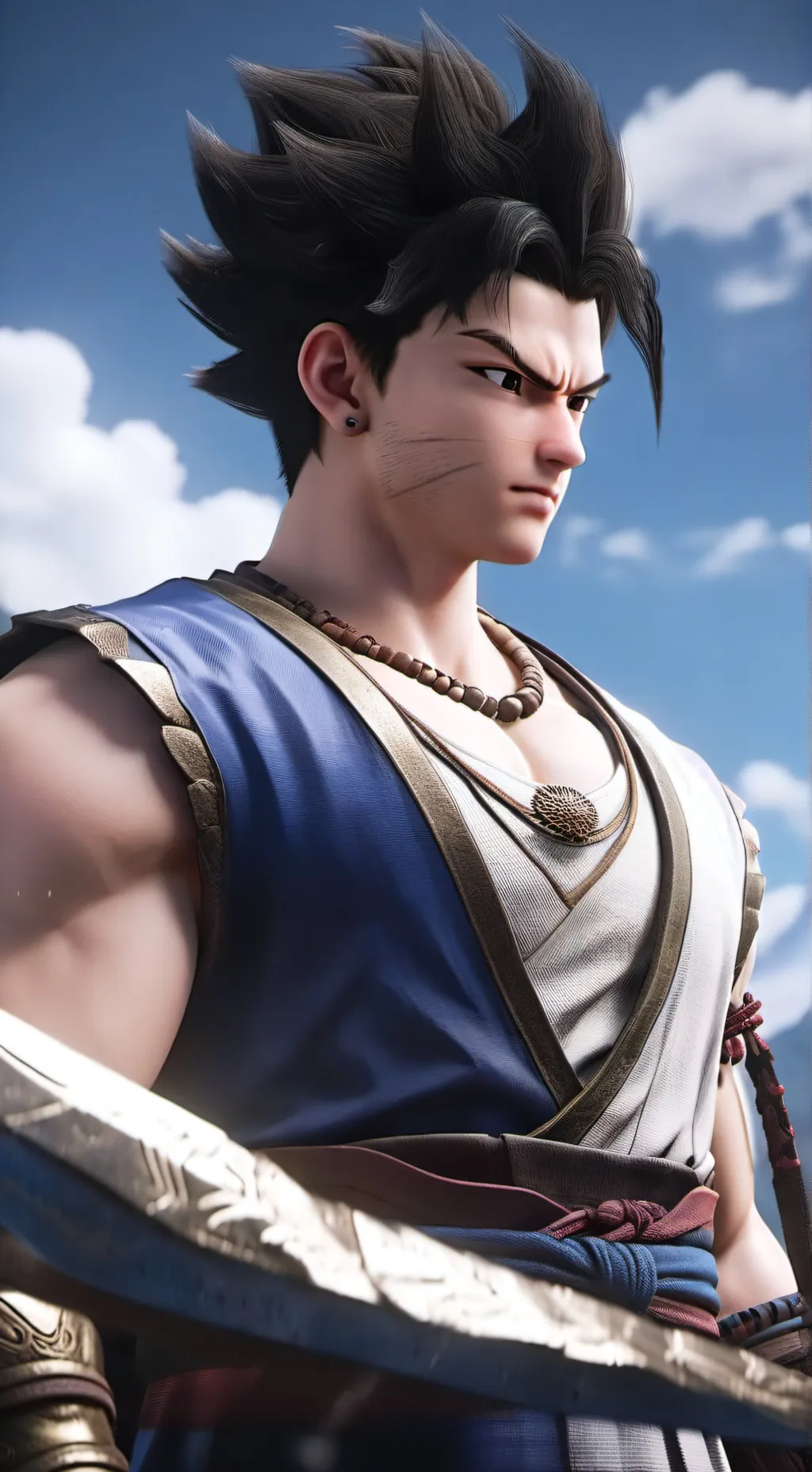 ai character: Beast Gohan background