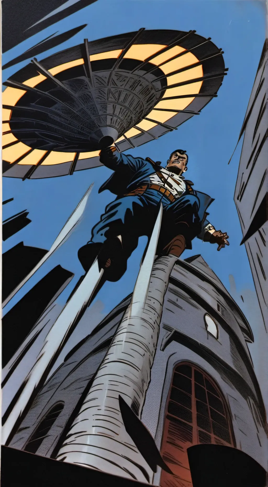 ai character: Cone but emoji………. background