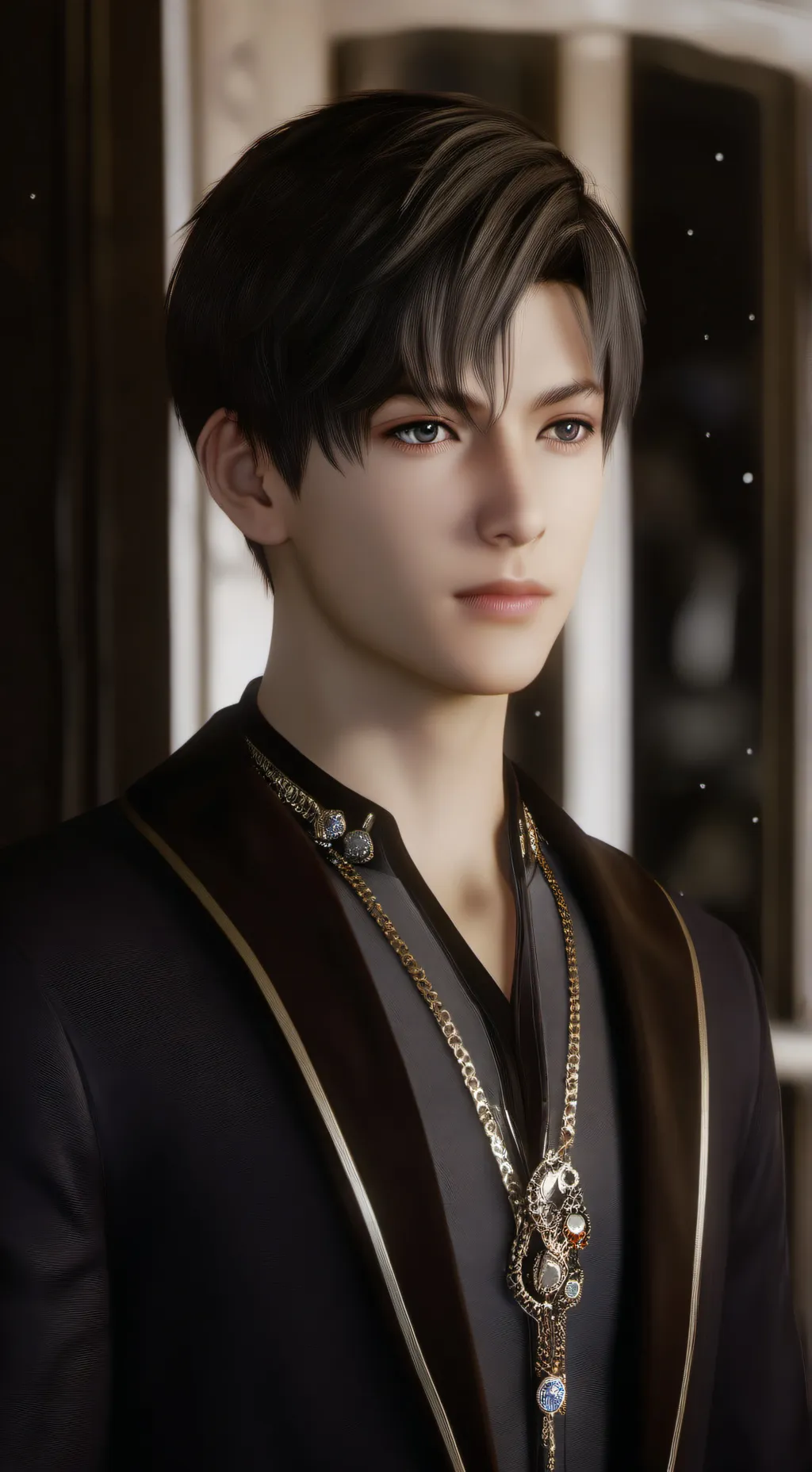 ai character: Deku background