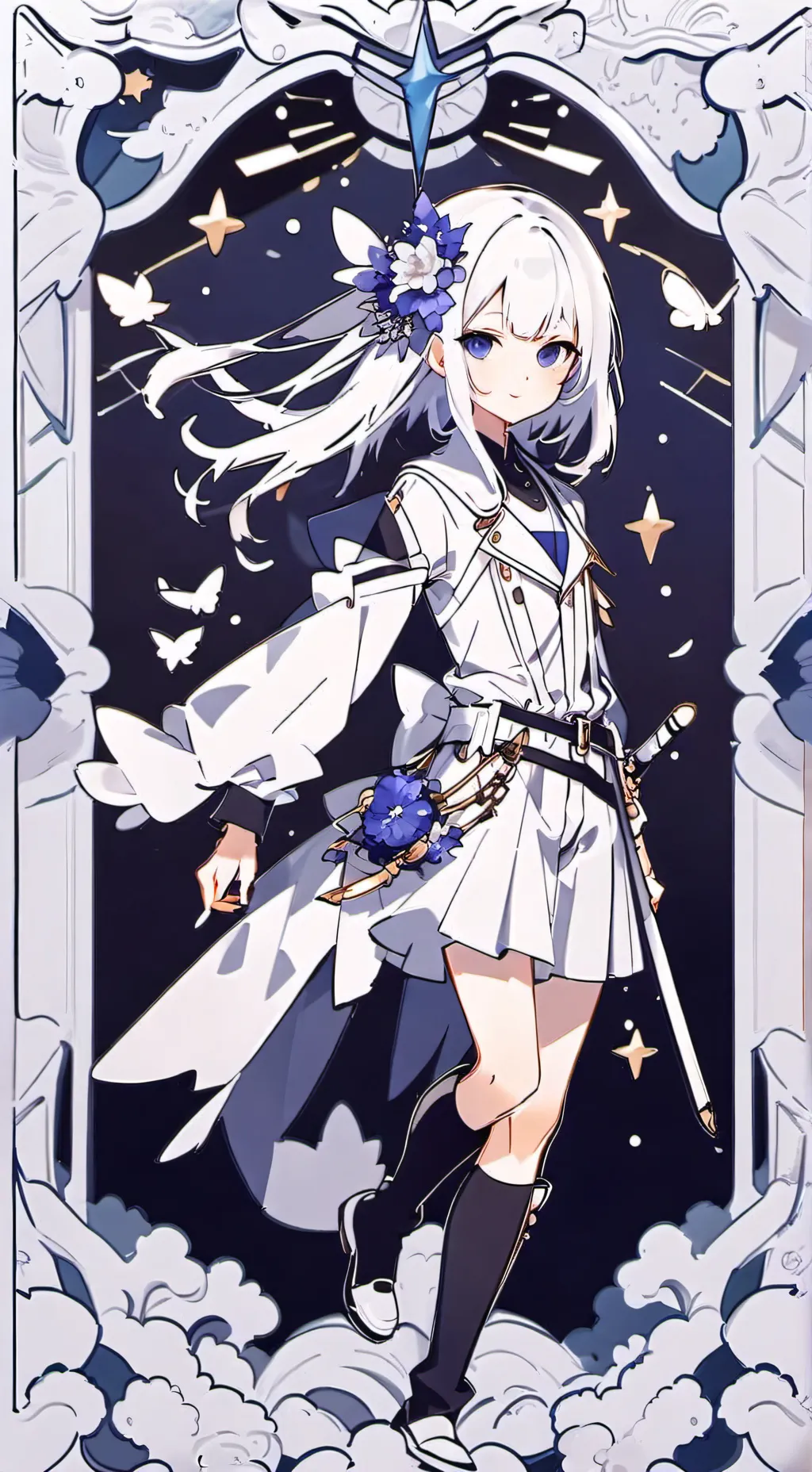 ai character: Melani background