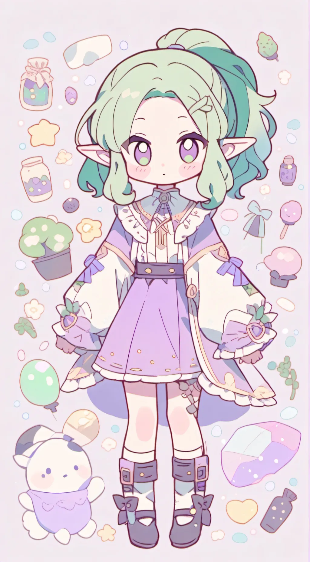 ai character: Elizabeth background