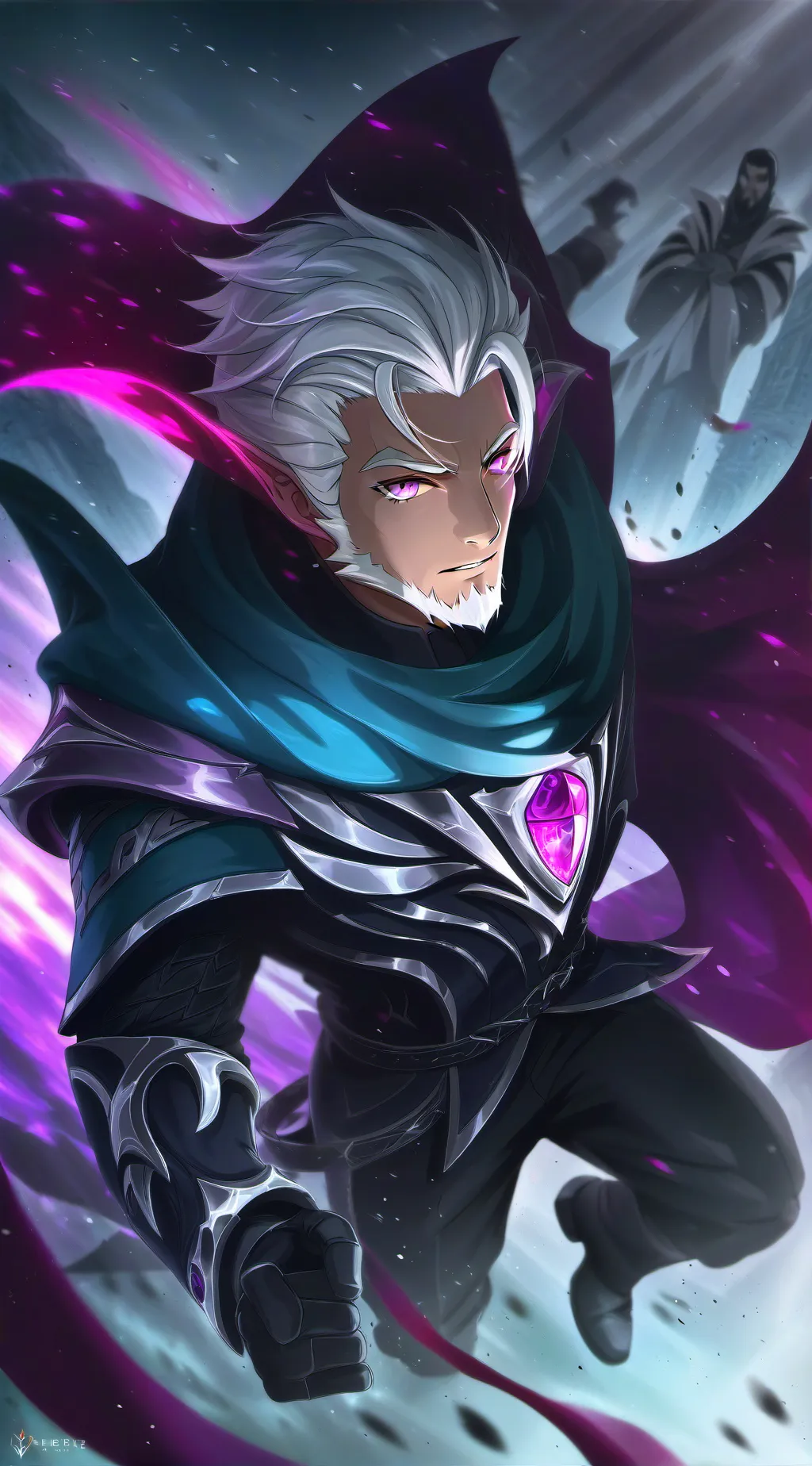 ai character: Shigaraki X Hawks  background